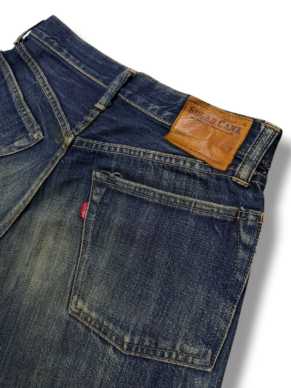 Sugar Cane Vintage Sugar Cane Toyo & Co Selvedge Denim Jeans | W29 Size US 29 - 11 Thumbnail