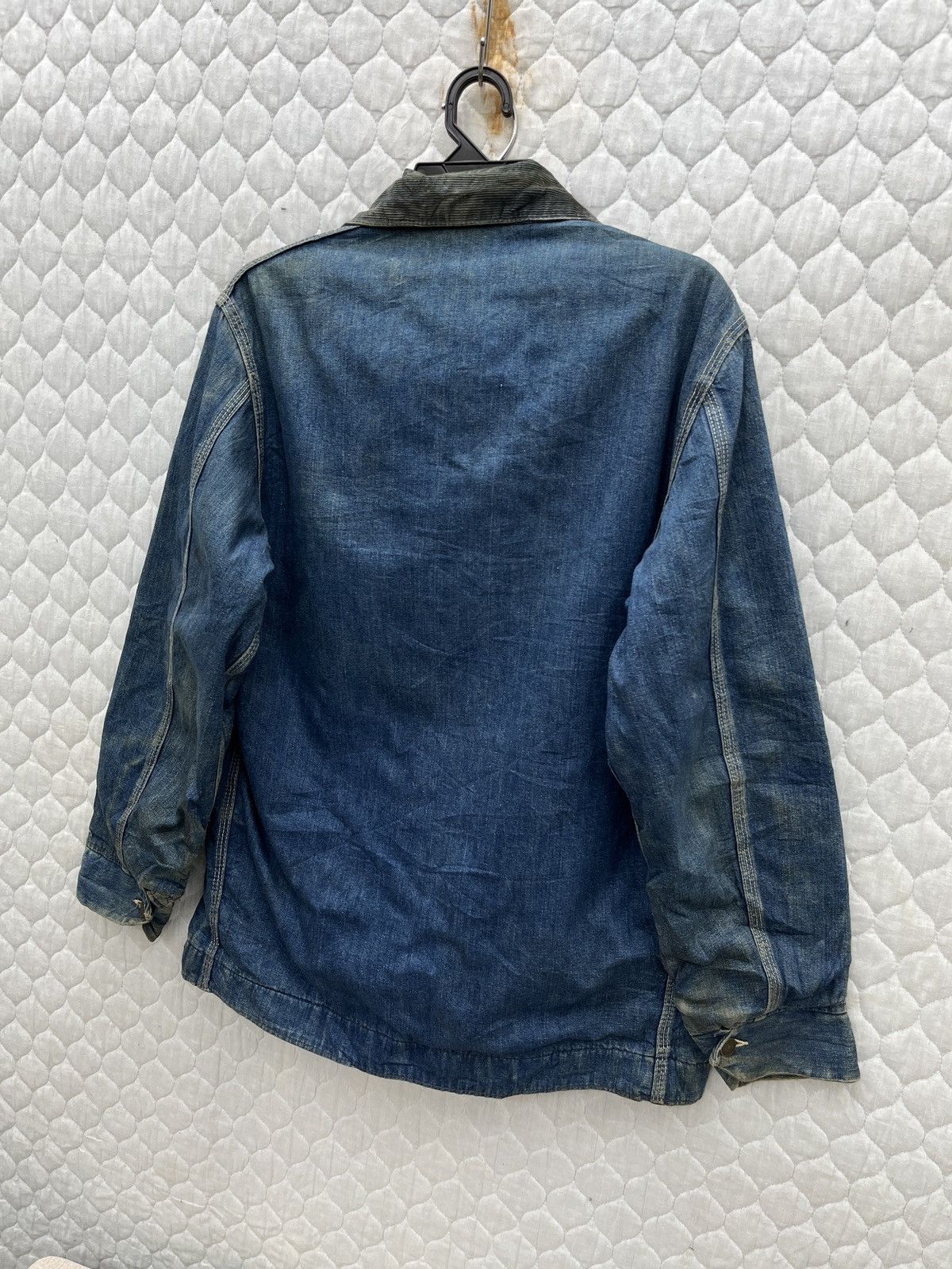 Sears 🔥STEALS🔥 VTG SEARS BLANKET LINED DENIM CHORE JACKET Size US S / EU 44-46 / 1 - 6 Thumbnail