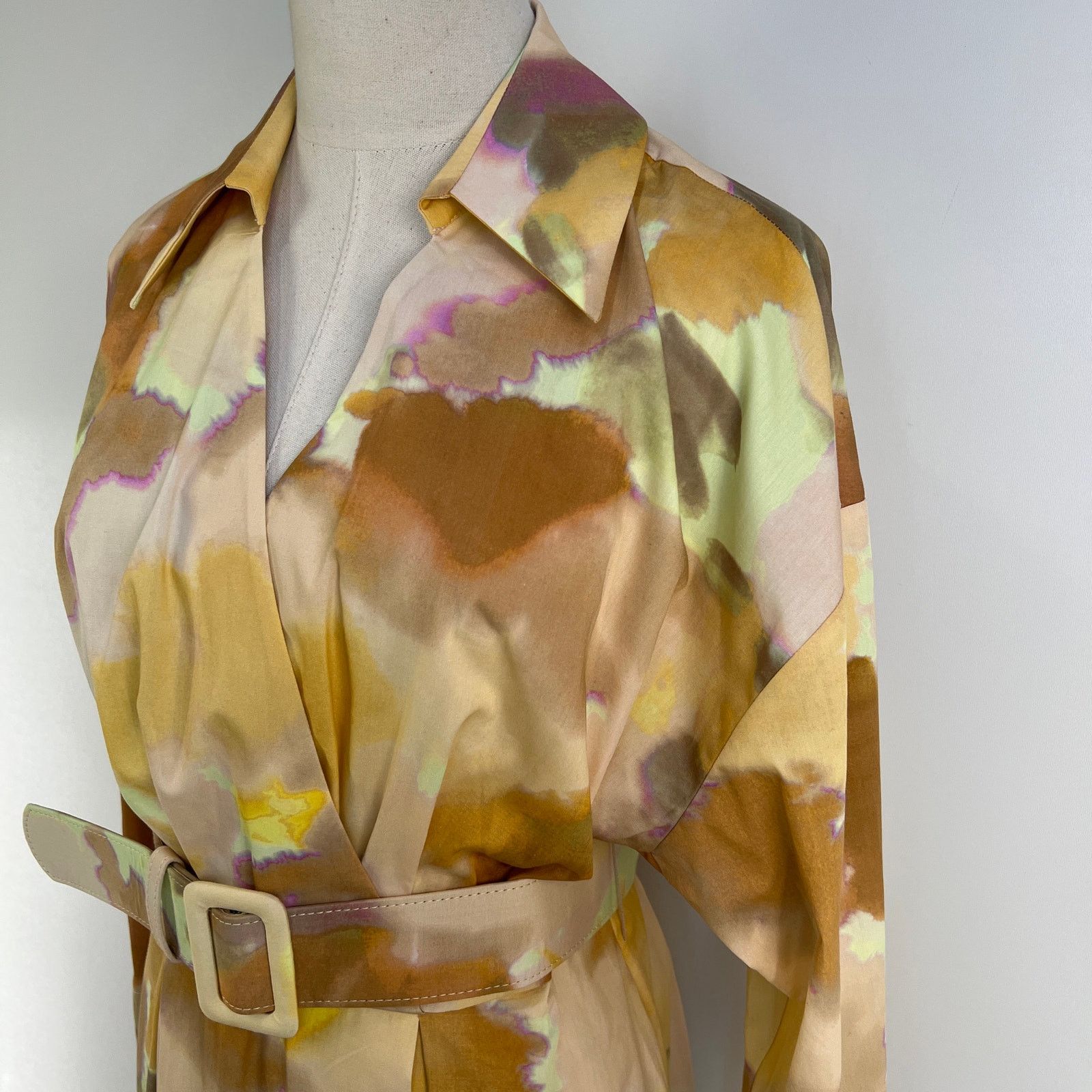Other Exquise Brooklyn Dress Watercolor Belted Size M / US 6-8 / IT 42-44 - 4 Thumbnail