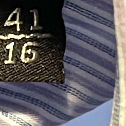 Canali VINTAGE Canali Mens Shirt Long Sleeve Button Up Casual Formal Preppy Cotton Italy 16 White Purple Stripes Size US L / EU 52-54 / 3 - 5 Thumbnail