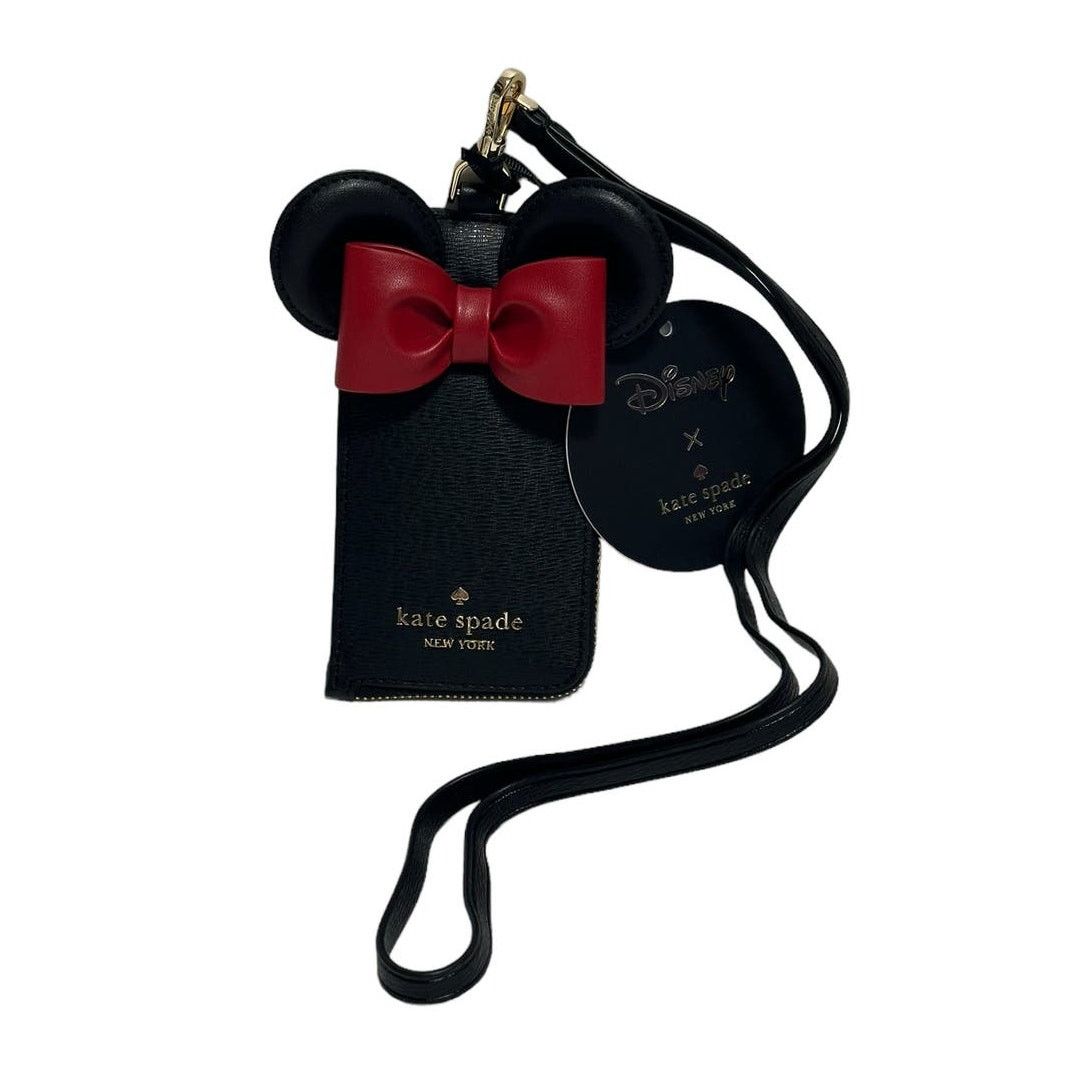 Kate Spade Kate Spade Disney 3D Minnie Red Bow Card Case ID Lanyard Size ONE SIZE - 1 Thumbnail