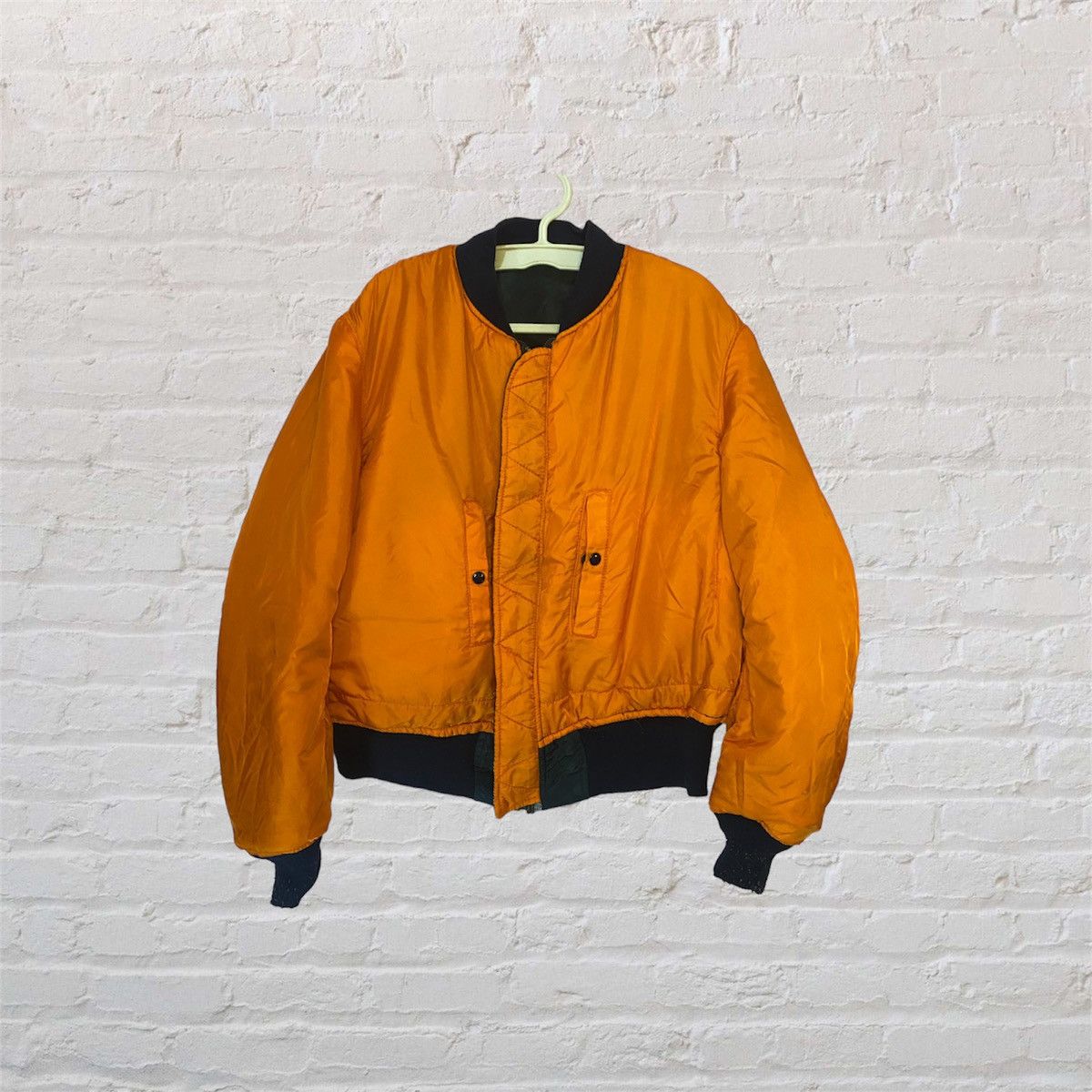 Vintage Vintage alpha industries flight bomber jacket Size US XL / EU 56 / 4 - 2 Thumbnail