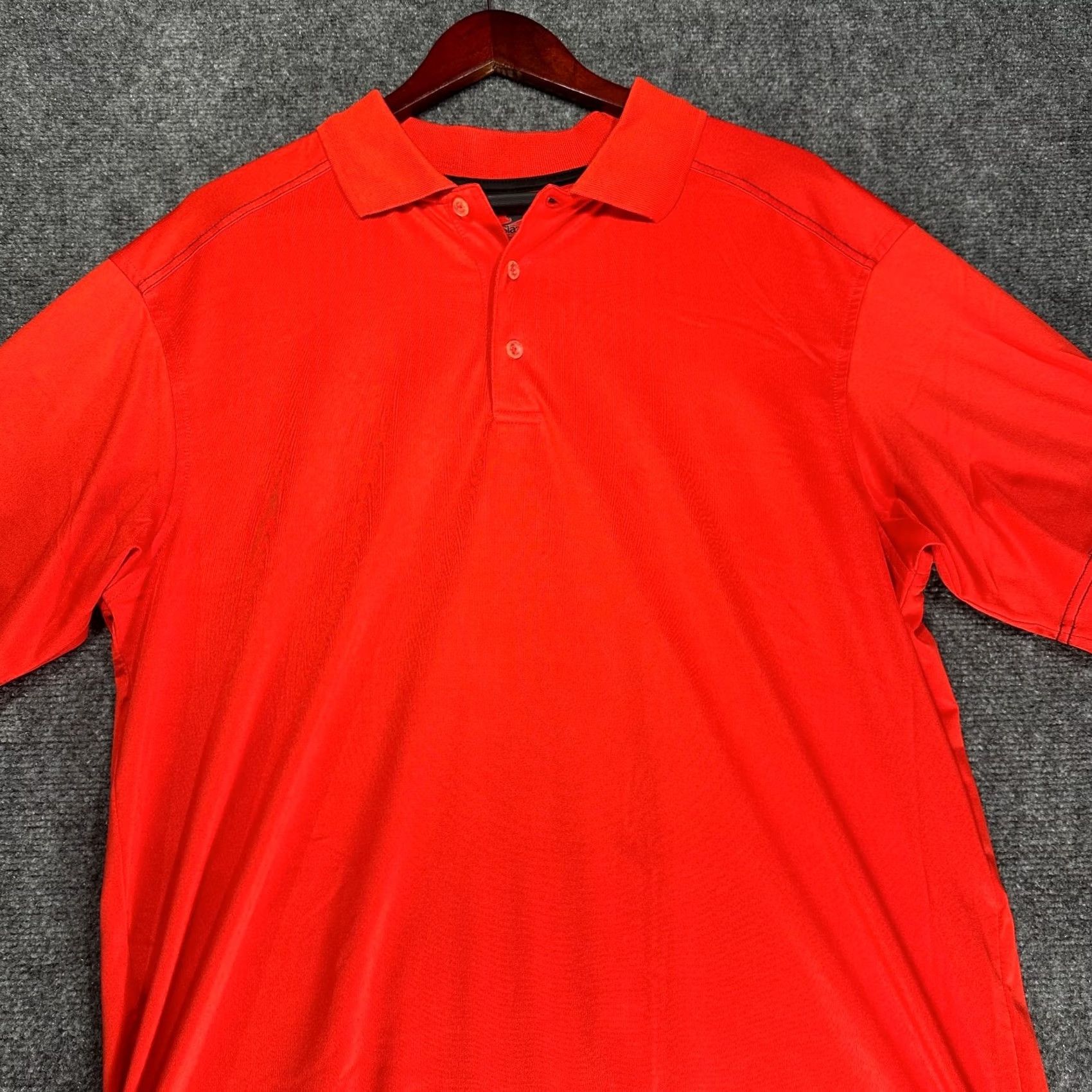 Vintage Slazenger Polo Shirt Mens L Red Stretch Short Sleeve Logo Size US L / EU 52-54 / 3 - 3 Thumbnail