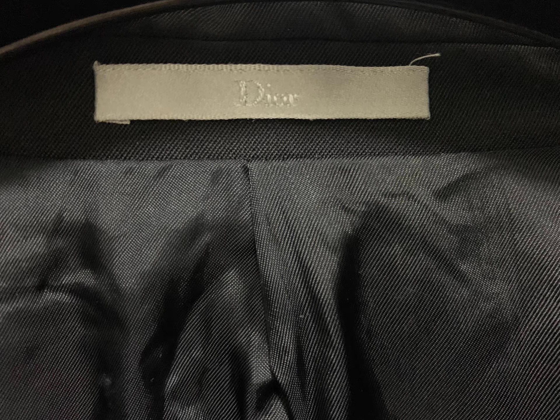 Dior Dior Homme 17SS Runway Collection Staple Detail Suit Q12 Size 44R - 3 Thumbnail