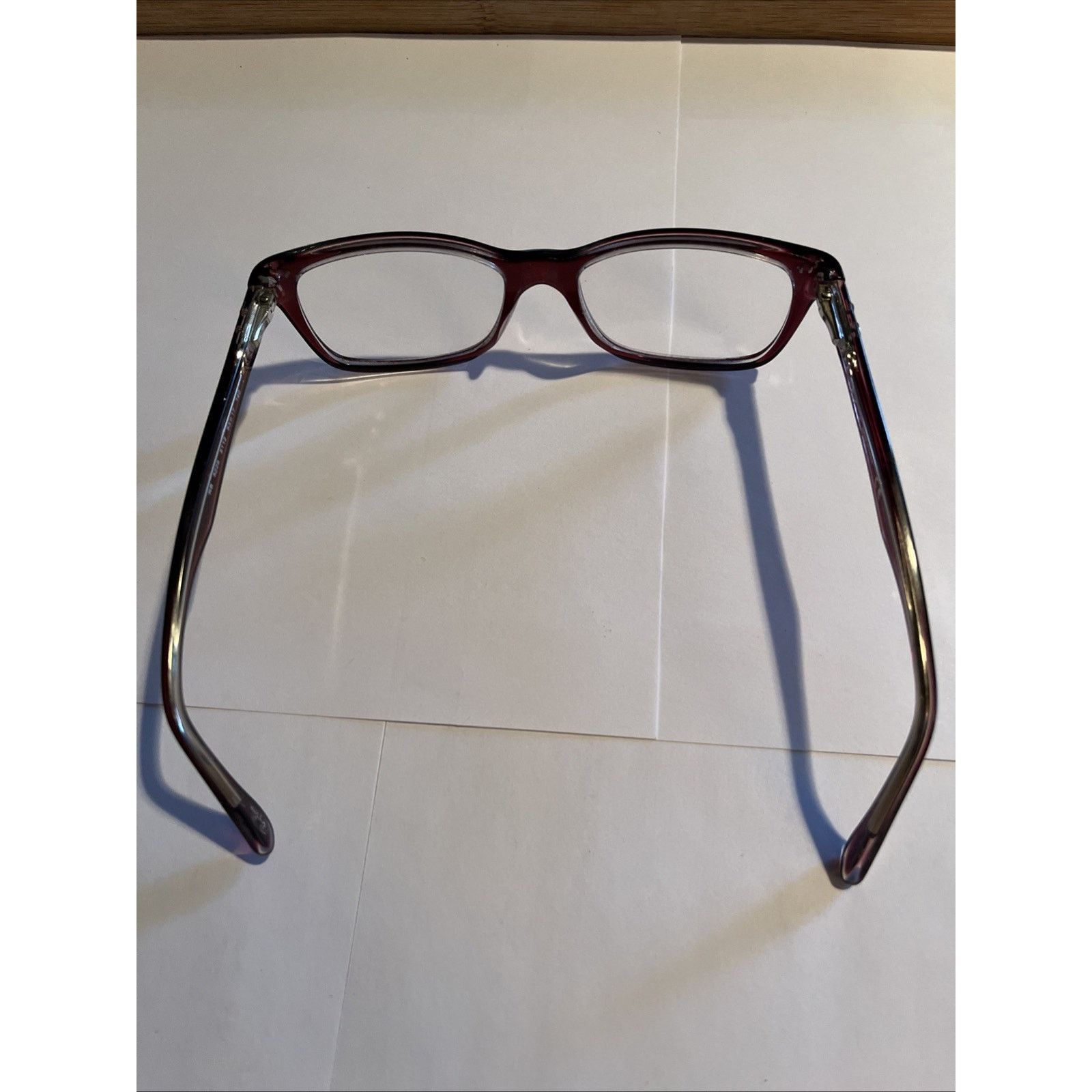RayBan RAY-BAN RB5228 5112 Red Crystal Eyeglasses 53-17-140 Frames Size ONE SIZE - 6 Thumbnail