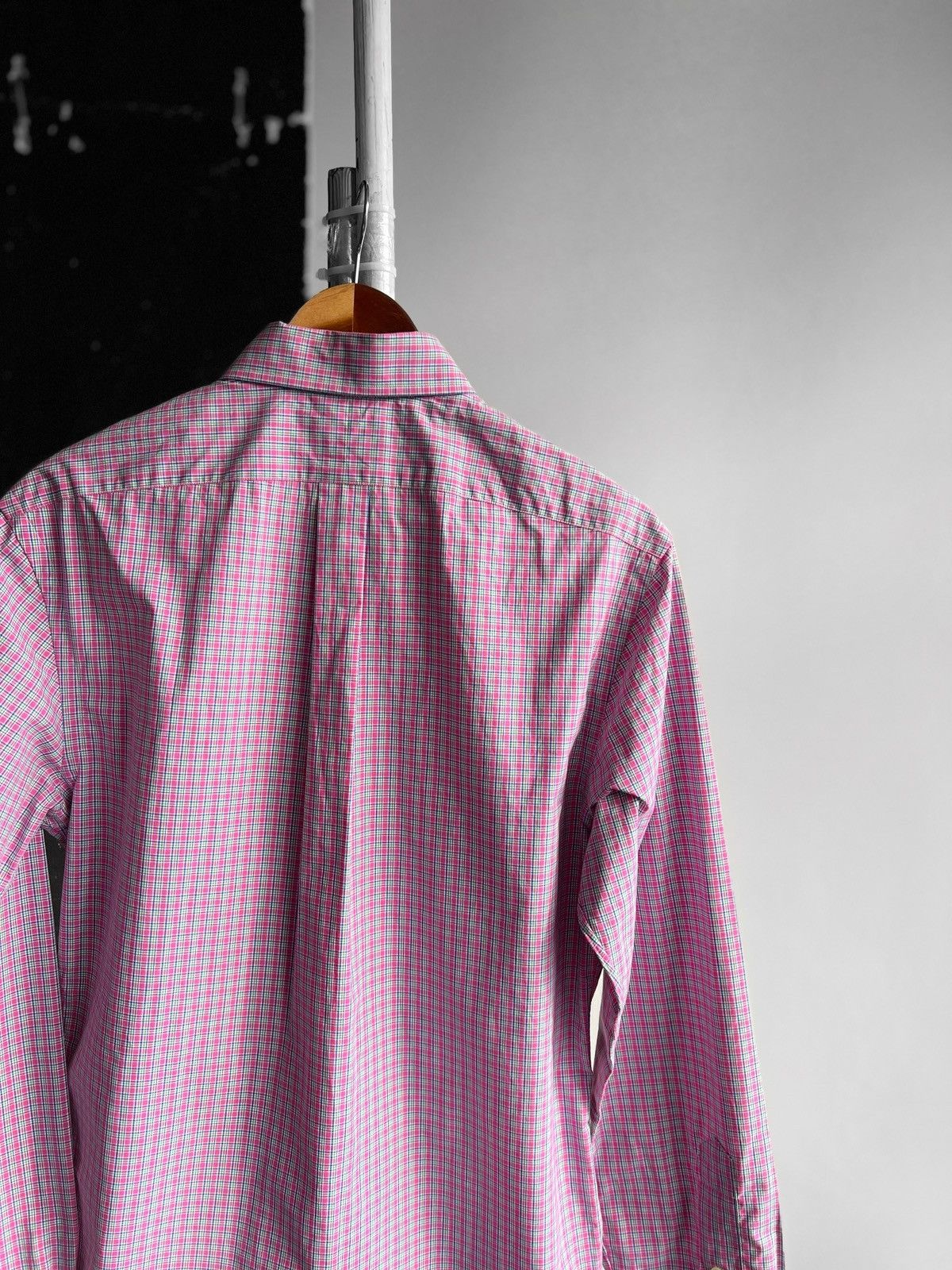 Polo Ralph Lauren × Ralph Lauren Polo Ralph Lauren Mens Slim Fit Checked LS Button Down Shirt Size US M / EU 48-50 / 2 - 4 Thumbnail