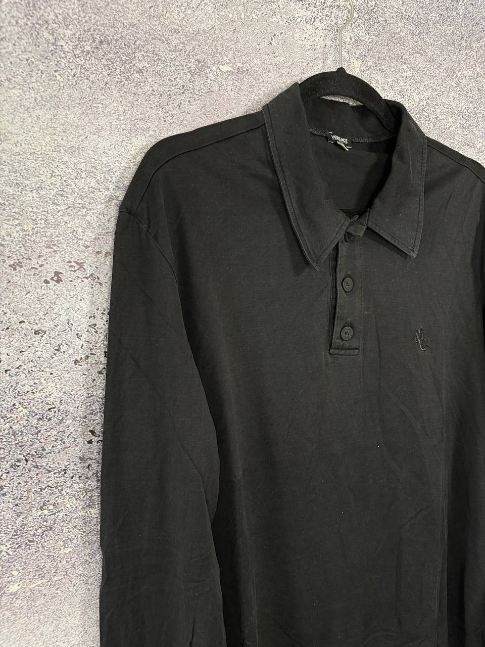 Versace × Versace Jeans Couture × Vintage Vintage Versace Jeans Couture Black Long Sleeve Size US L / EU 52-54 / 3 - 4 Thumbnail
