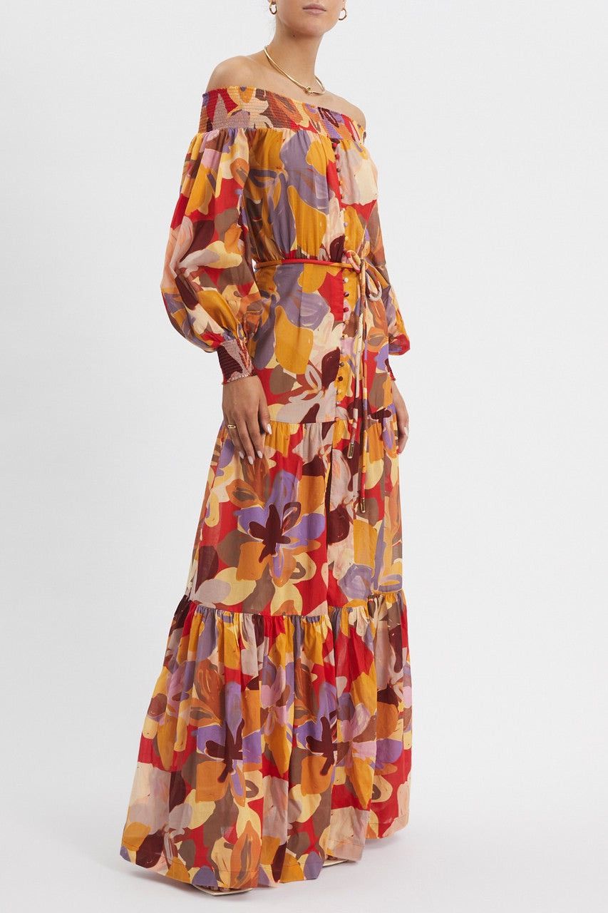 Other Rebecca Vallance Santiago Off-Shoulder Maxi Dress EU40 US8 Size M / US 6-8 / IT 42-44 - 5 Thumbnail