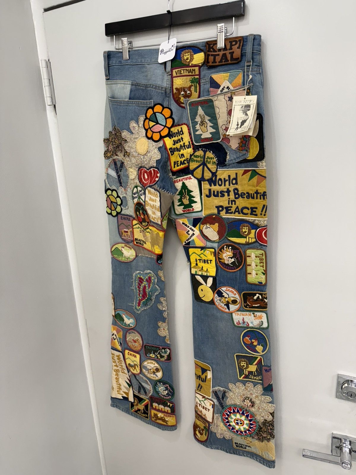 Kapital Kapital Kountry Denim Rat Flare Jeans Size US 32 / EU 48 - 6 Thumbnail