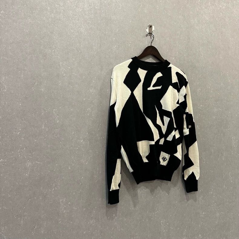 Louis Vuitton Louis Vuitton SS23 Intarsia Abstract Crew Neck Long Sleeve Size US S / EU 44-46 / 1 - 3 Thumbnail