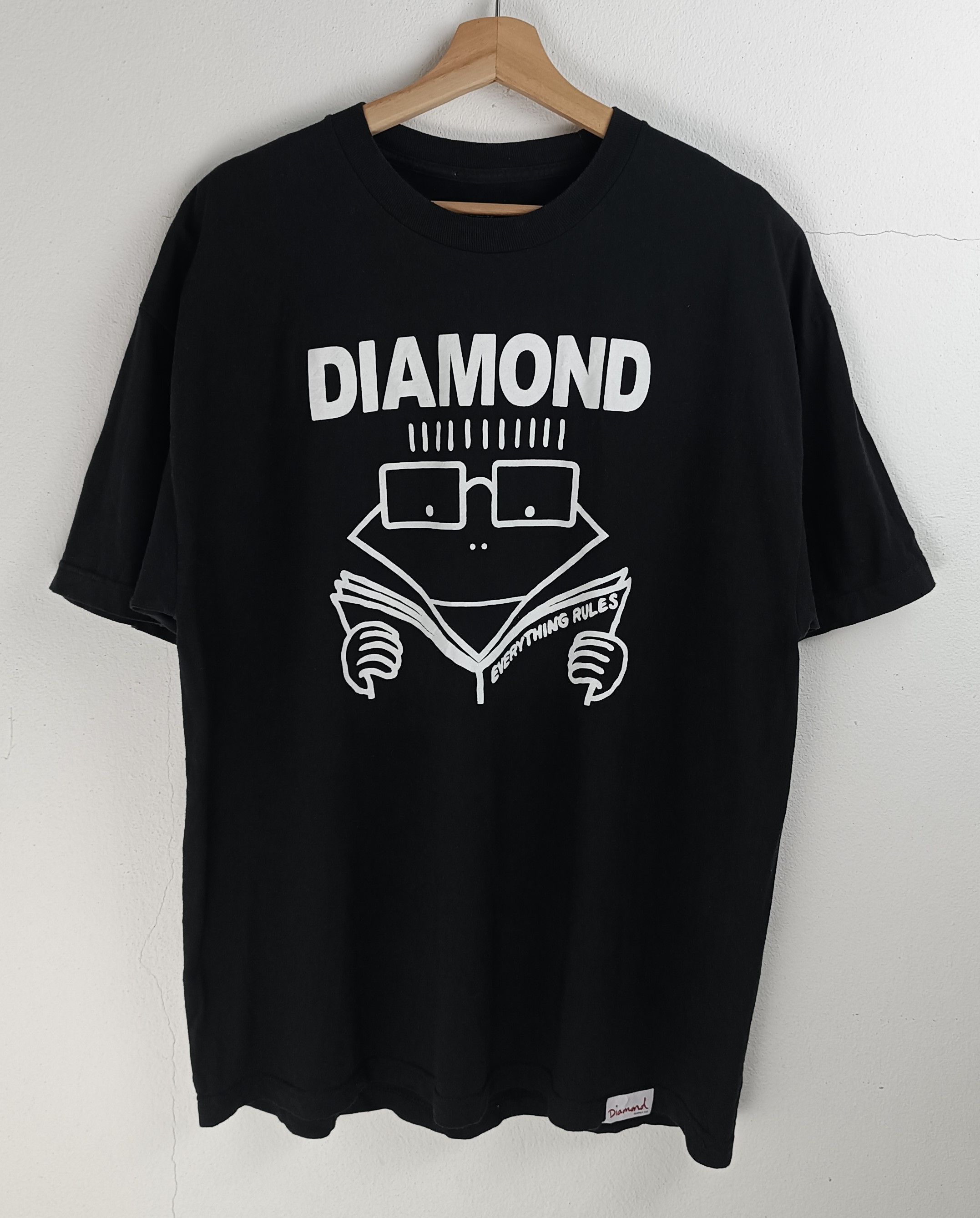 Diamond Supply Co. DESCENDENTS "MILO" X DIAMOND SUPPLY TEE Size US XL / EU 56 / 4 - 3 Thumbnail