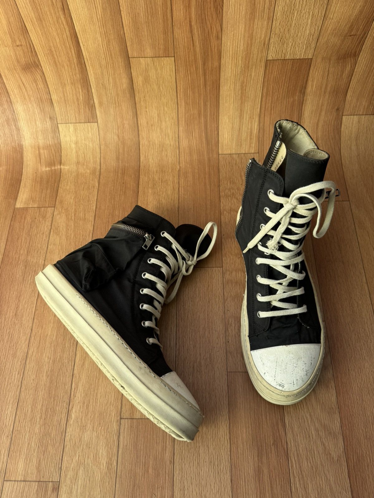 Rick Owens Drkshdw Rick owen Drkshdw Ramones Cargo sneakers Size US 9 / EU 42 - 10 Thumbnail