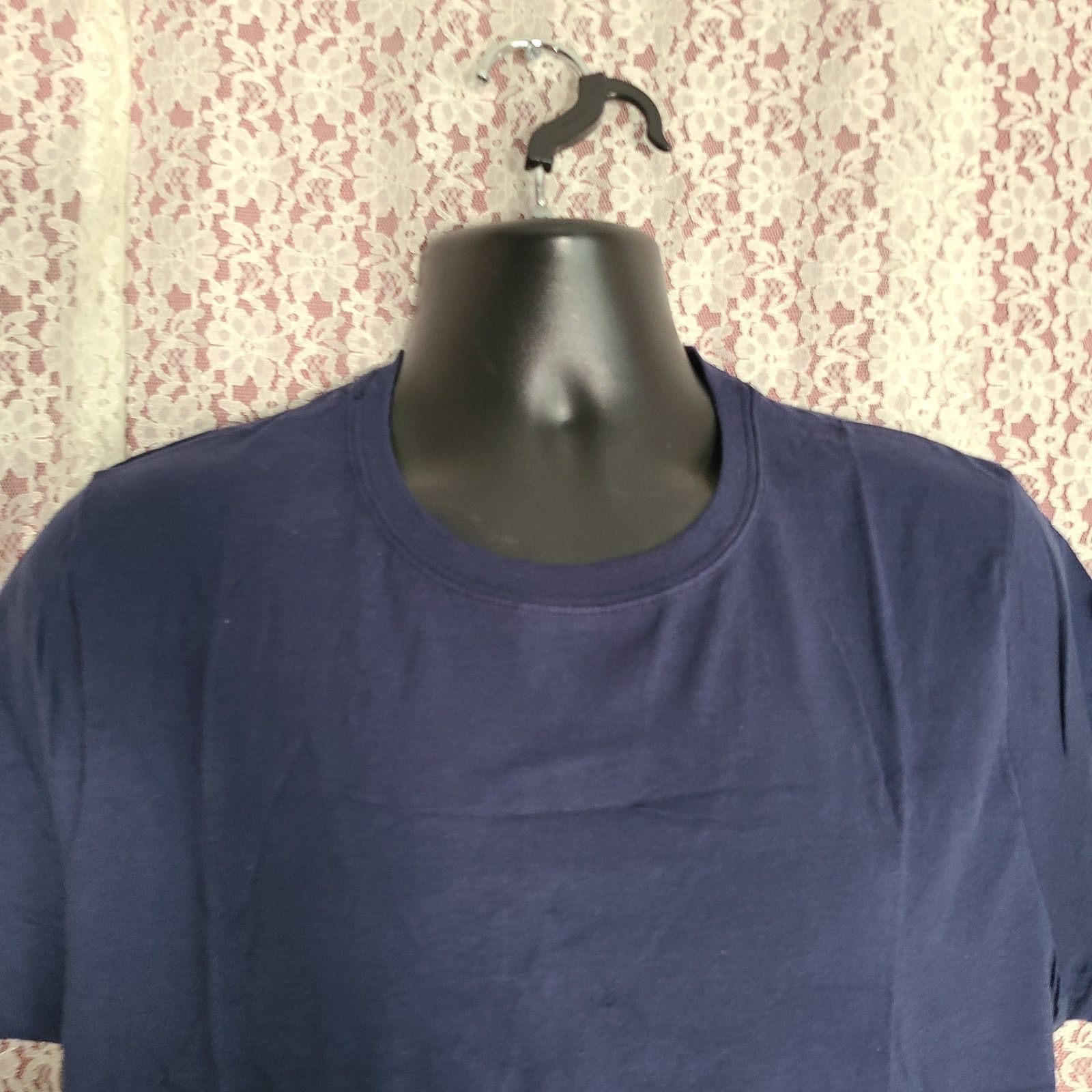 Hanes NWT womens Hanes nano navy blue tshirt size Xl Size XL / US 12-14 / IT 48-50 - 2 Thumbnail