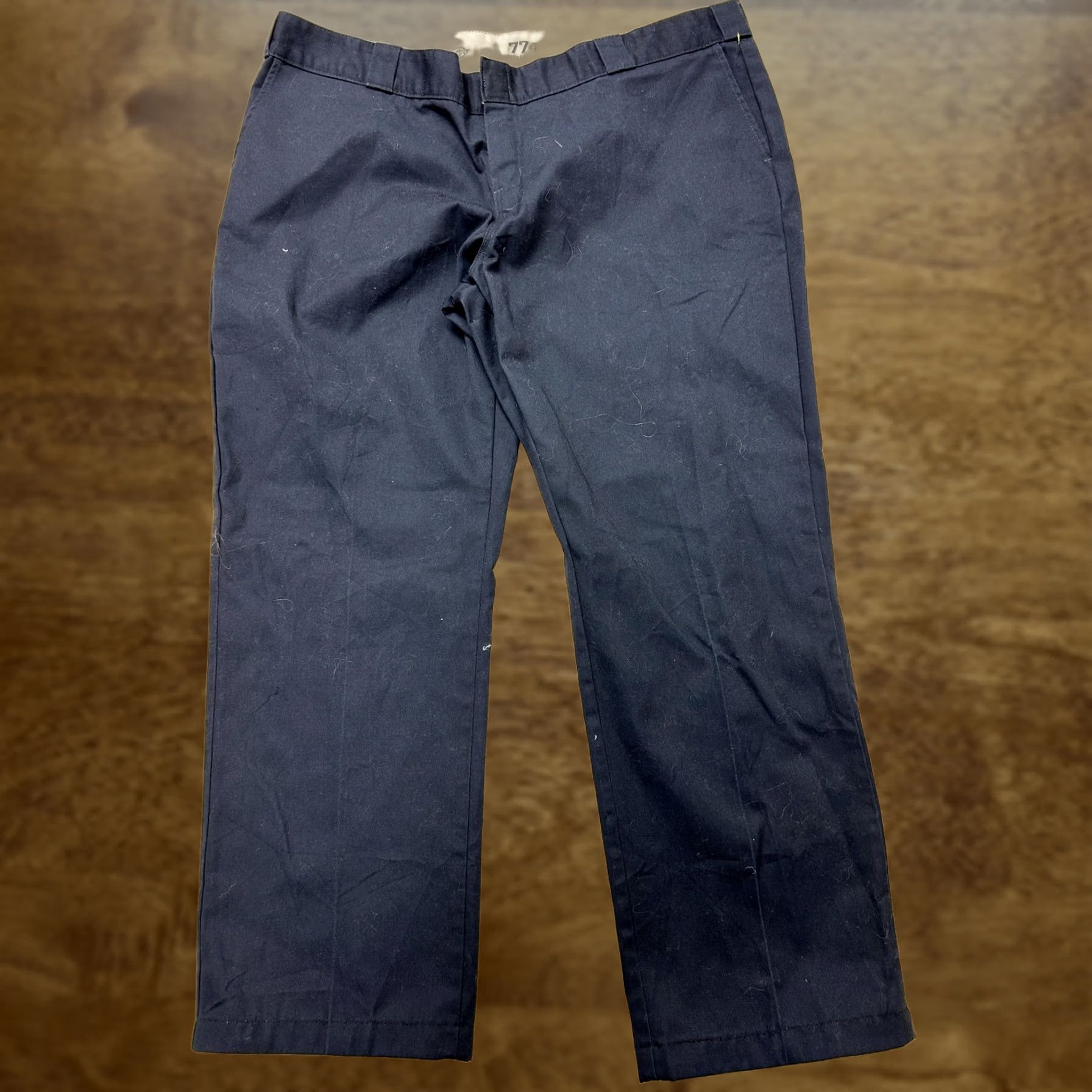 Dickies Dickies Pants Womens 20R Blue Chino Straight Leg Relaxed Fit 774 Original Fit Size 42" / US 20 - 1 Thumbnail