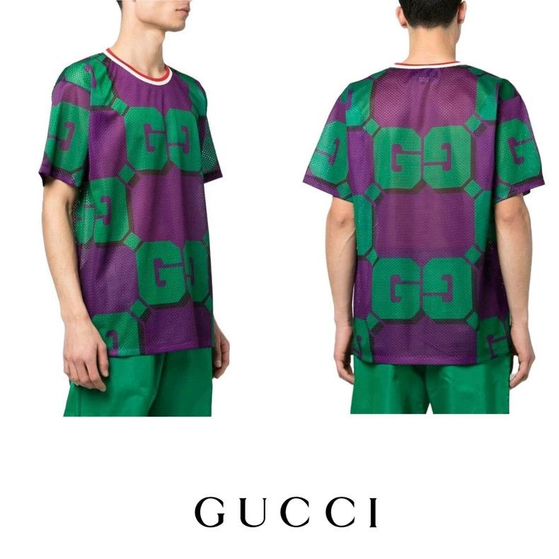 Gucci Gucci Printed loose T-shirt Size US S / EU 44-46 / 1 - 8 Thumbnail