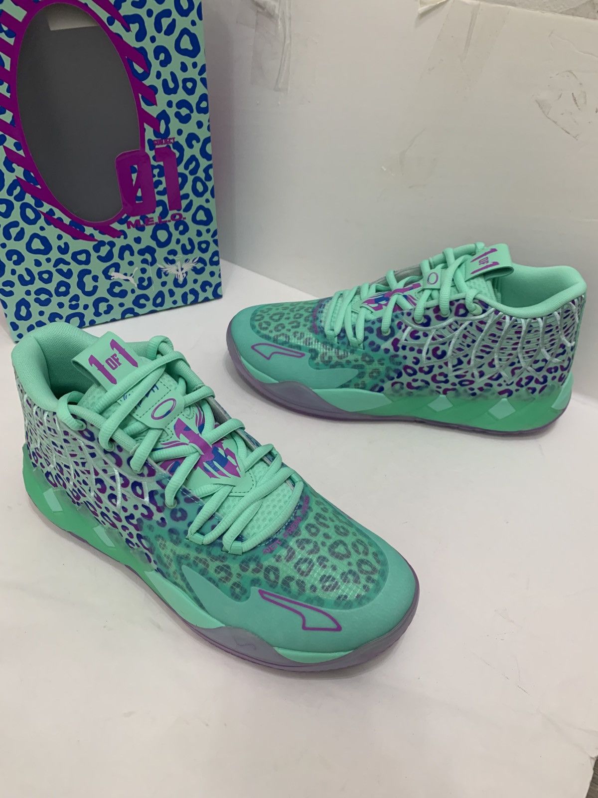 Puma PUMA X LAMELO BALL MB.1 ALIEN SAFARI Size US 12 / EU 45 - 1 Thumbnail