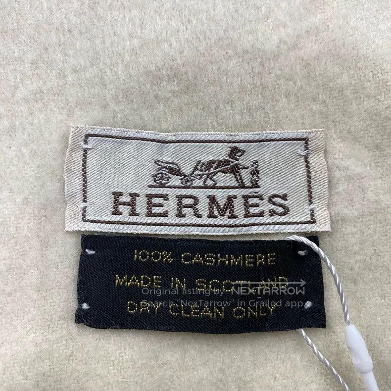 Hermes Hermes Cashmere Scarf Size ONE SIZE - 4 Thumbnail