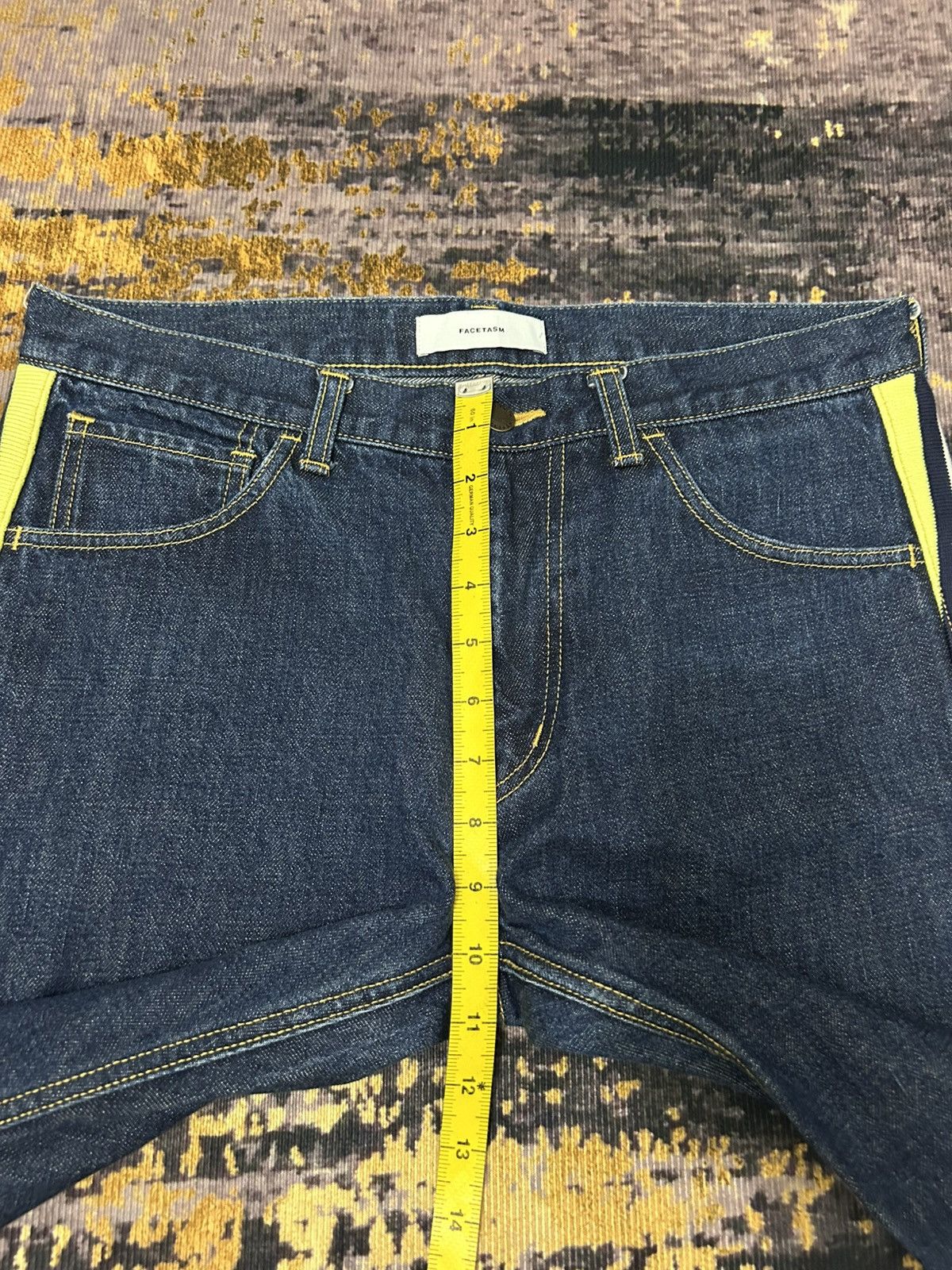 Facetasm Japanese Brand Facetasm Denim Pants Size US 31 - 15 Thumbnail