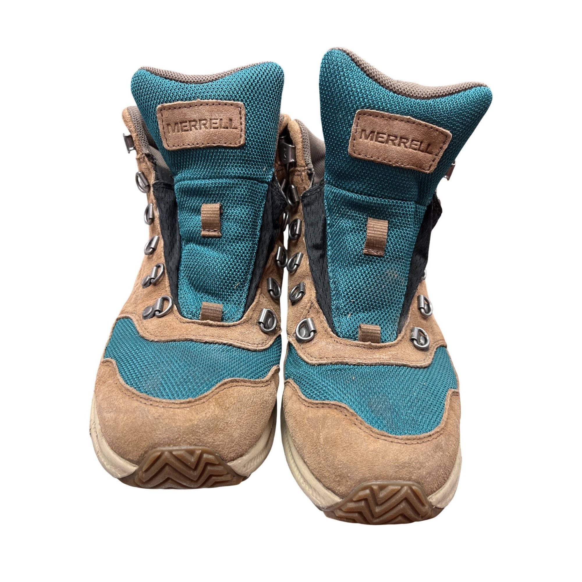 Merrell Merrell Vibram wms brown green waterproof hiking ankle boots Size US 8 / IT 38 - 6 Thumbnail