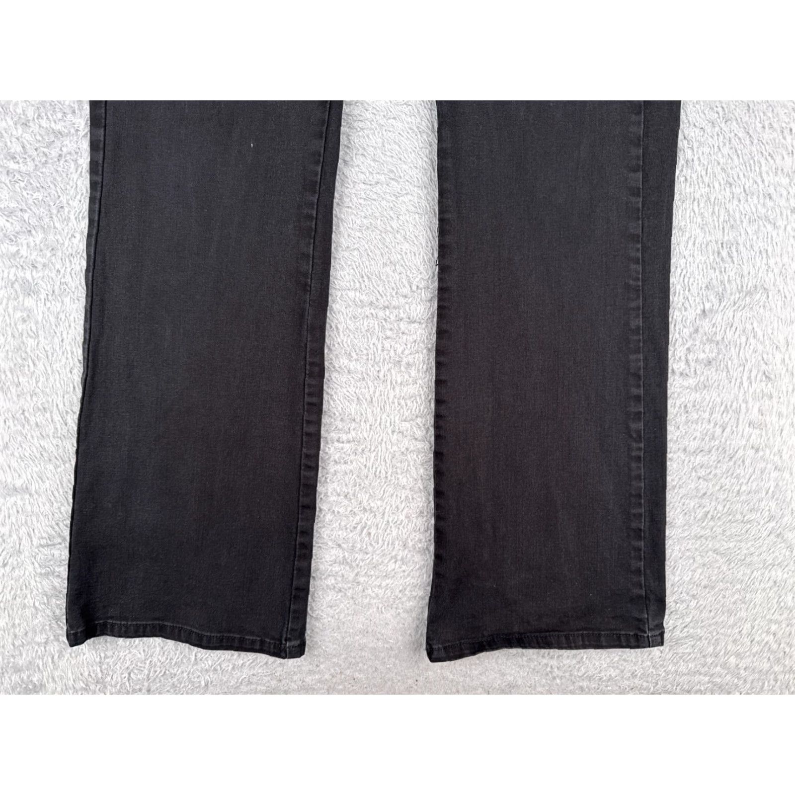 Lee VINTAGE Lee Women's Jeans Bootcut 30x31 Mid Rise Black Cotton Blend Rock Style Size 32" / US 10 / IT 46 - 2 Thumbnail
