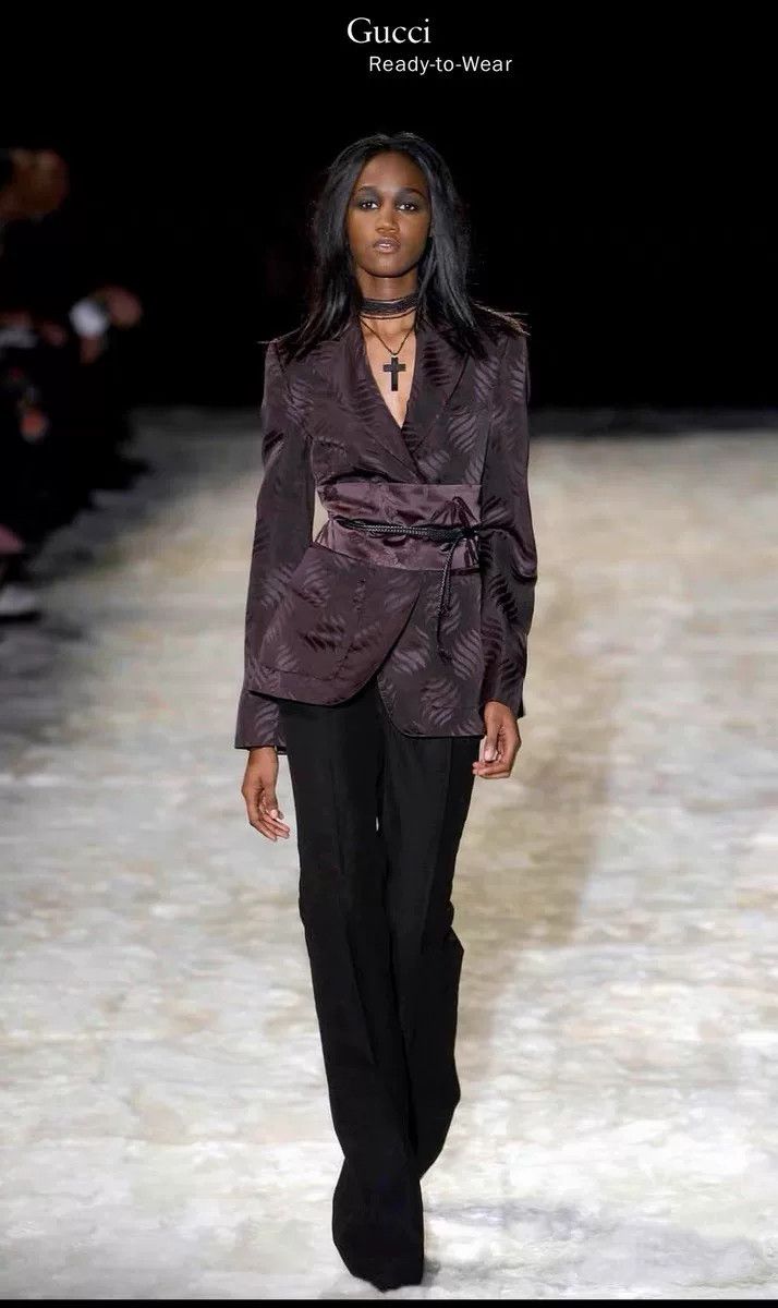 Tom Ford Gucci Tom Ford Silk Dark Trench Coat Size M / US 6-8 / IT 42-44 - 1 Thumbnail