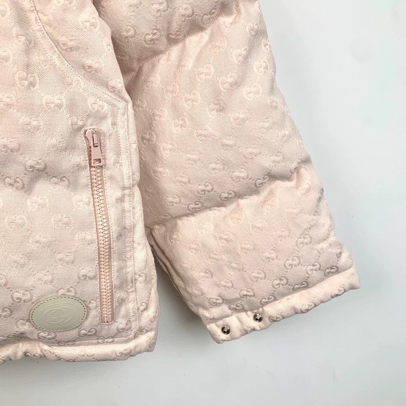 Gucci Gucci 23 styles of pink logo printed full-print hooded draw Size US XXS / EU 40 - 4 Thumbnail