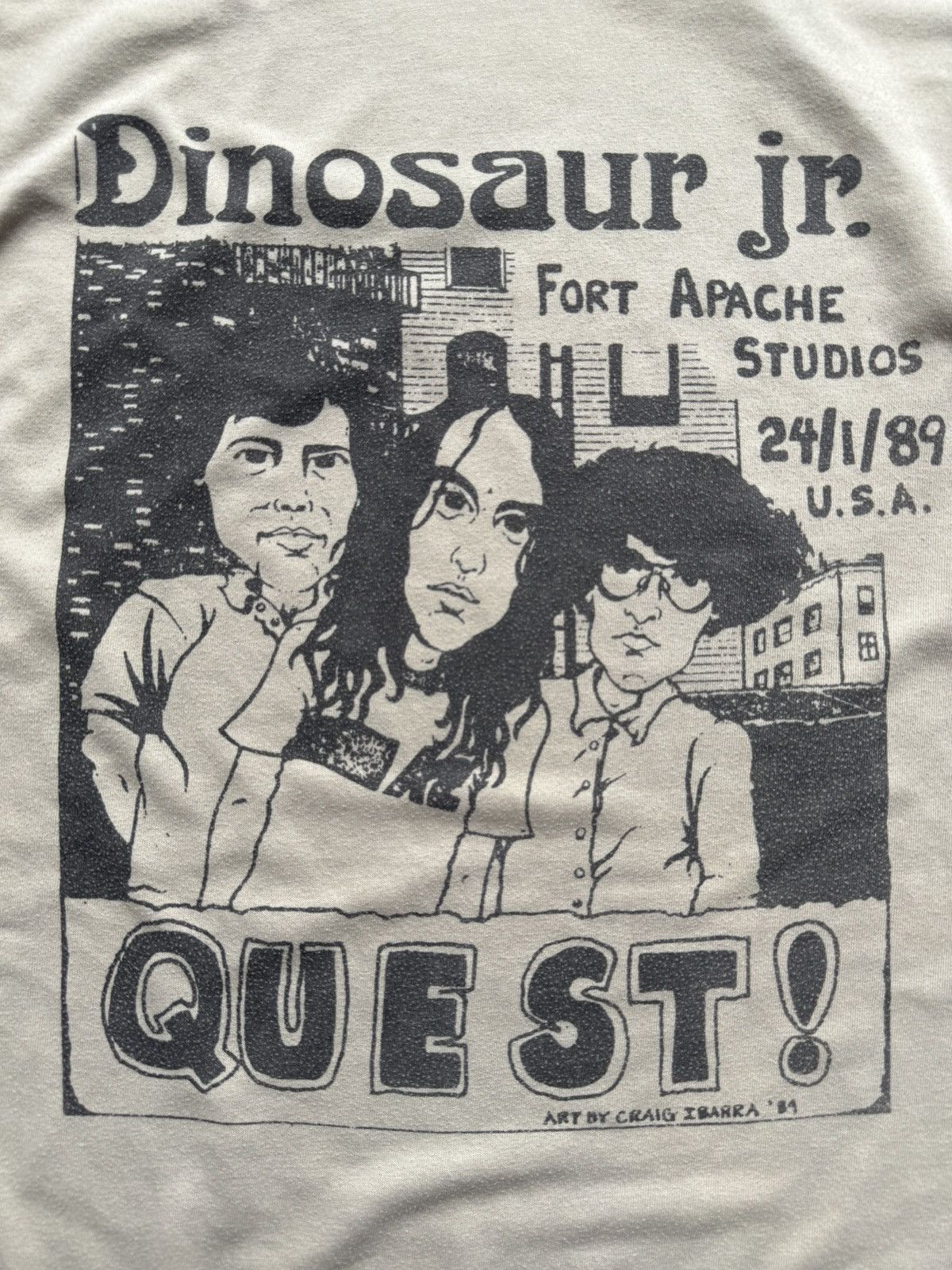 Band Tees × Vintage Vintage Dinosaur Jr Band Art By Craig Ibarra Size US L / EU 52-54 / 3 - 6 Thumbnail