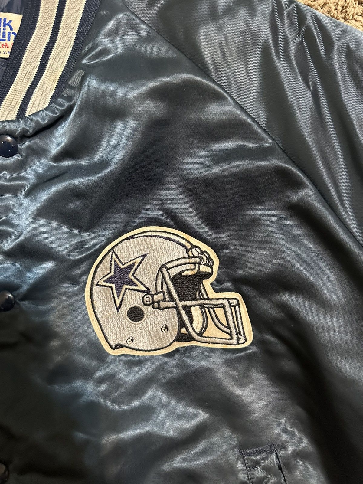 NFL Vintage NFL Chalk Line Dallas Cowboys jacket 80s size Xl Size US XL / EU 56 / 4 - 2 Thumbnail
