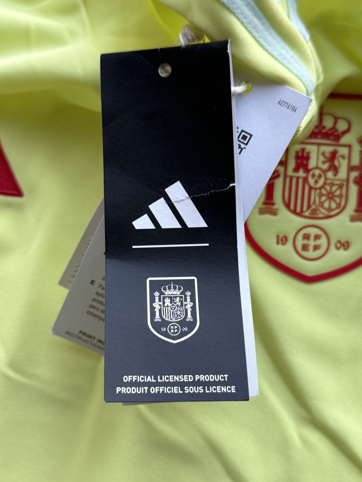 Adidas KIDS New Spain National Team 2024 Away Football Jersey Size US XS / EU 42 / 0 - 10 Thumbnail