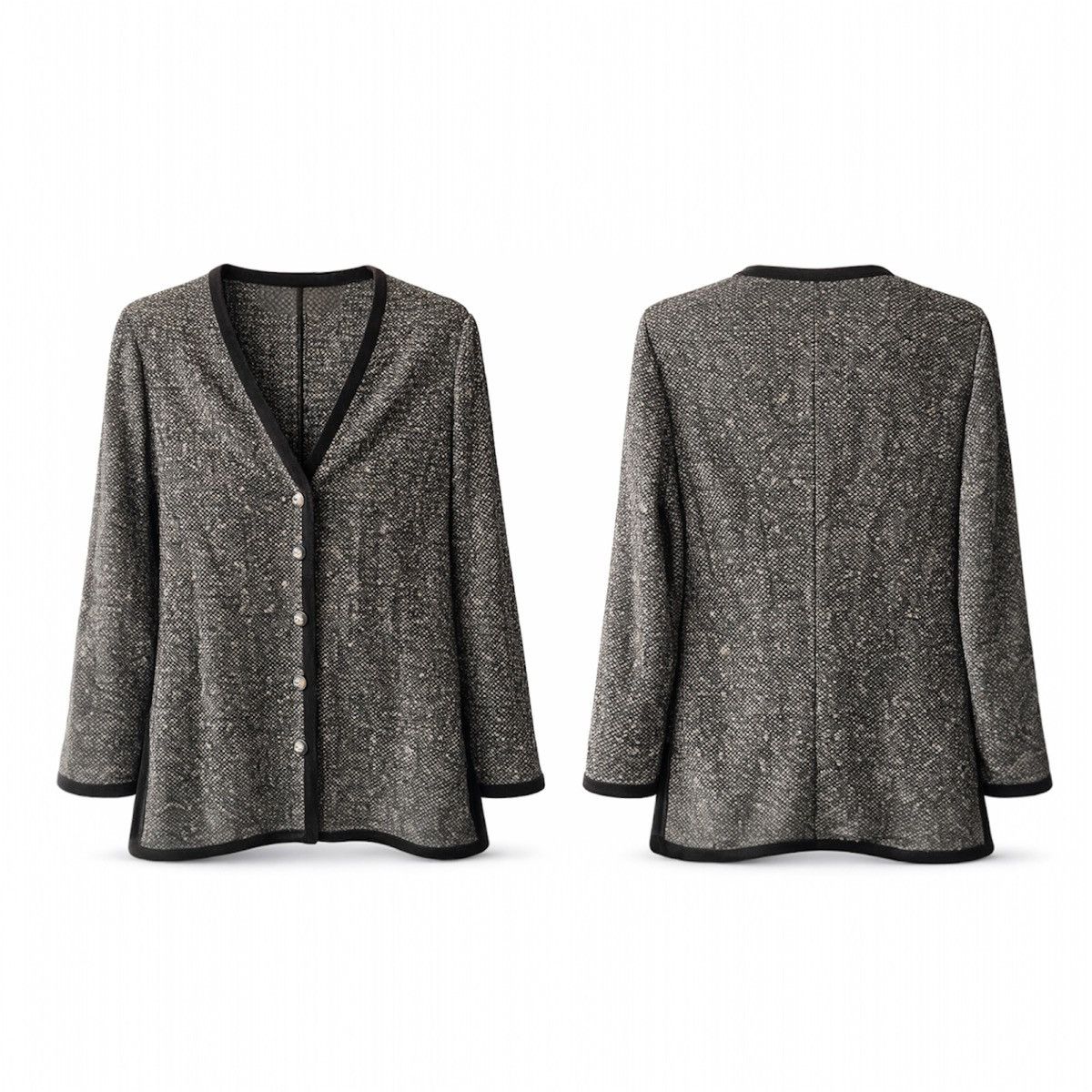 Valentino 80/90’S VALENTINO MISS V ITALY BUTTON ELEGANT CARDIGAN SZ 46 Size L / US 10 / IT 46 - 1 Thumbnail