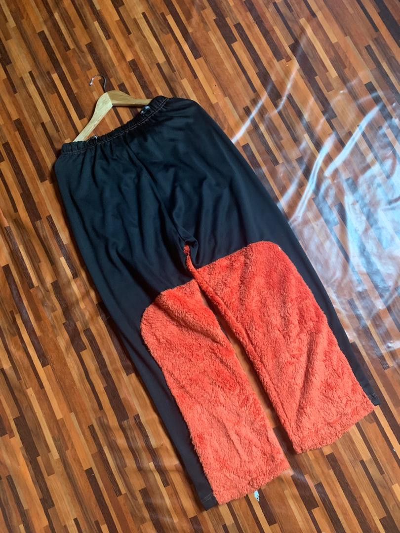 Japanese Brand P6🔥VTG BONDAGE DESIGN PANTS SPORTSWEAR AEGIS orange/black Size US 36 / EU 52 - 2 Thumbnail