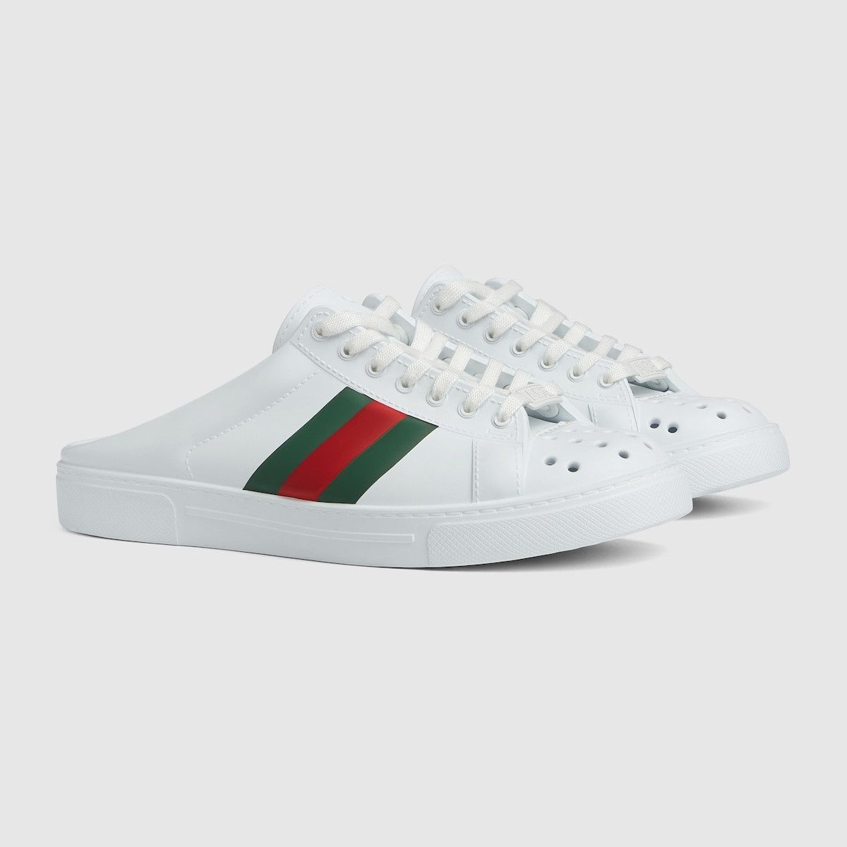 Gucci o1s1wg110125 Ace Mules in Multicolor Size US 12 / IT 42 - 2 Thumbnail