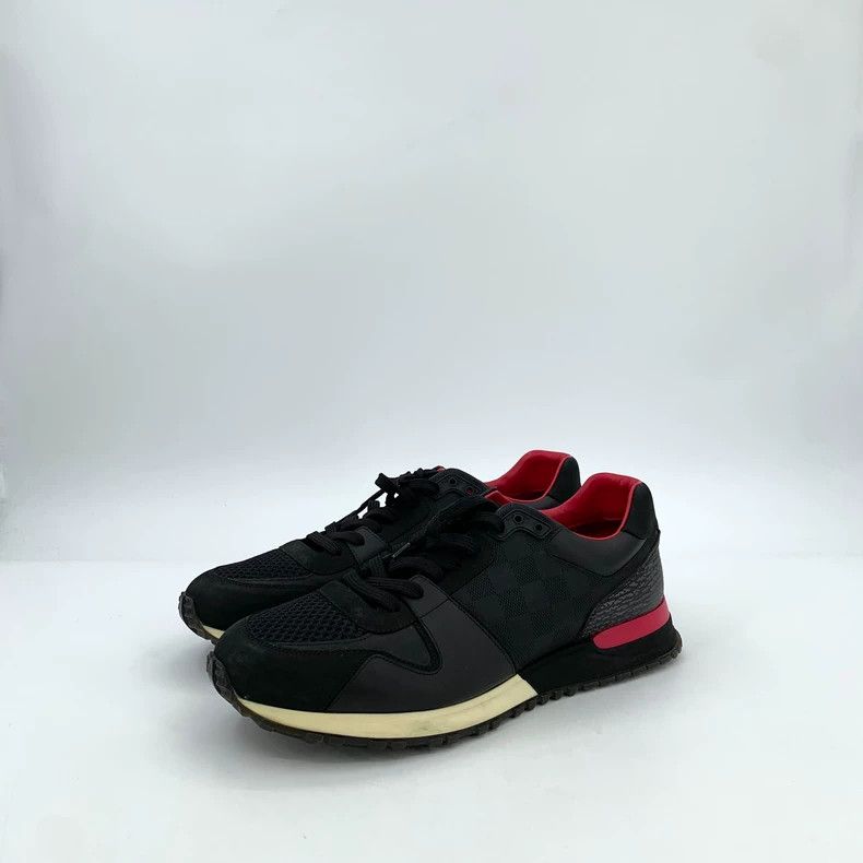 Louis Vuitton Louis Vuitton Black Checkerboard Mesh Round Toe Casual Fla Size US 9.5 / EU 42-43 - 1 Thumbnail