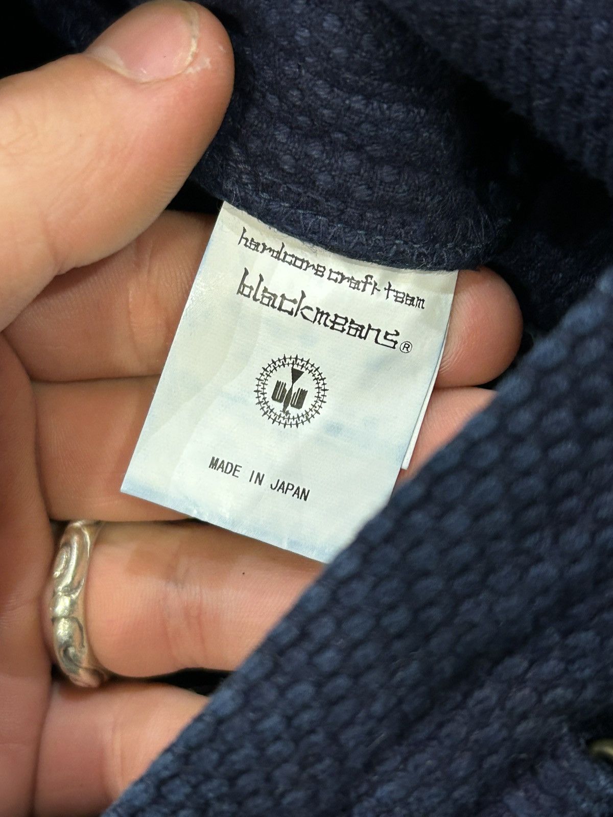 Blackmeans Blackmeans Wool Bondage Cargo Denim Jeans Size US 32 / EU 48 - 4 Thumbnail
