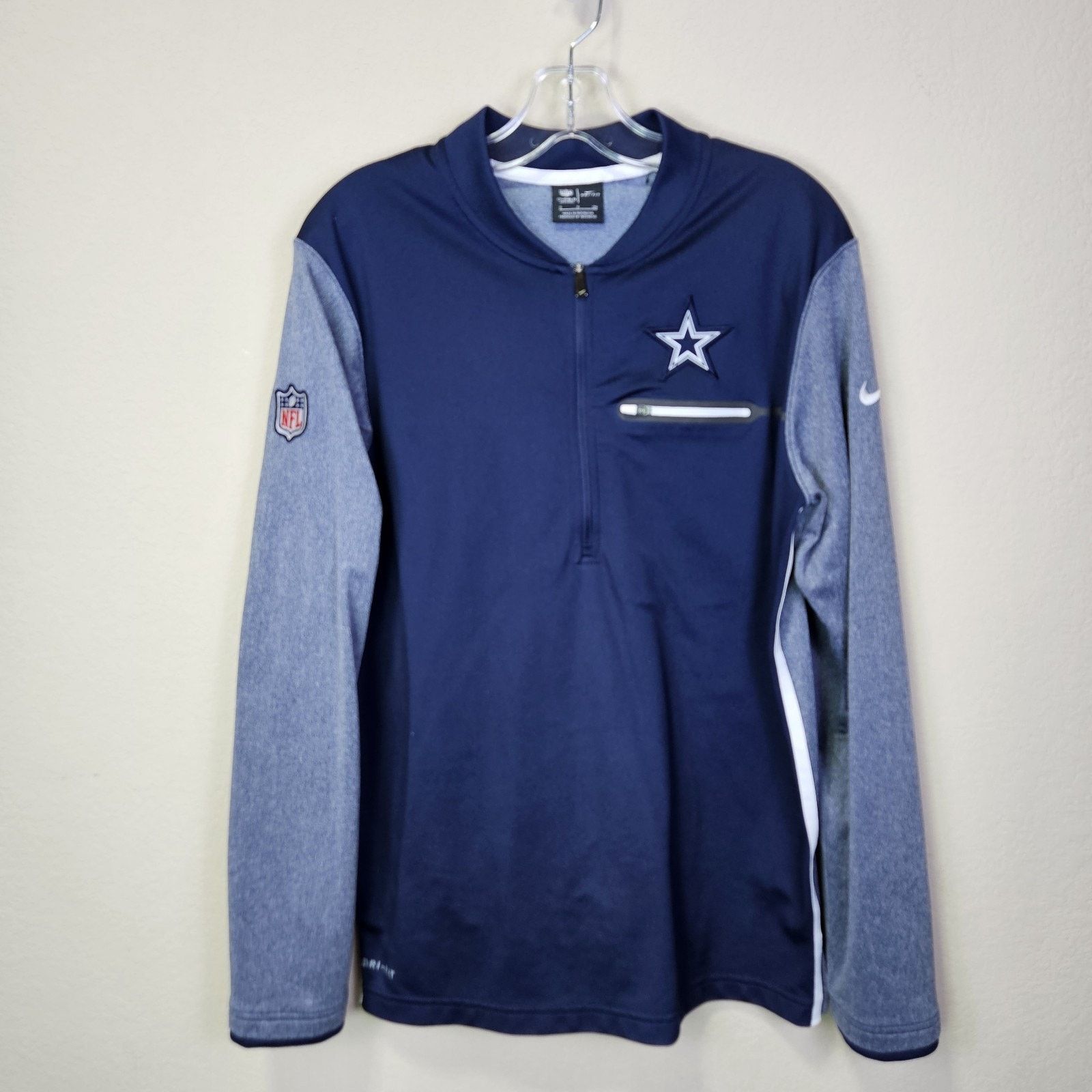Nike Nike Dallas Cowboys Pullover NFL On Field Shirt Size US S / EU 44-46 / 1 - 1 Thumbnail