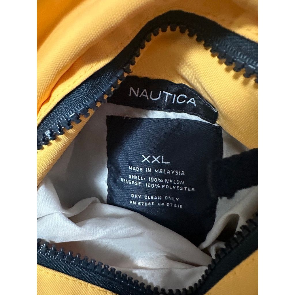 Nautica Vintage Nautica Y2K yellow hooded jacket size XXL Size US XXL / EU 58 / 5 - 4 Thumbnail