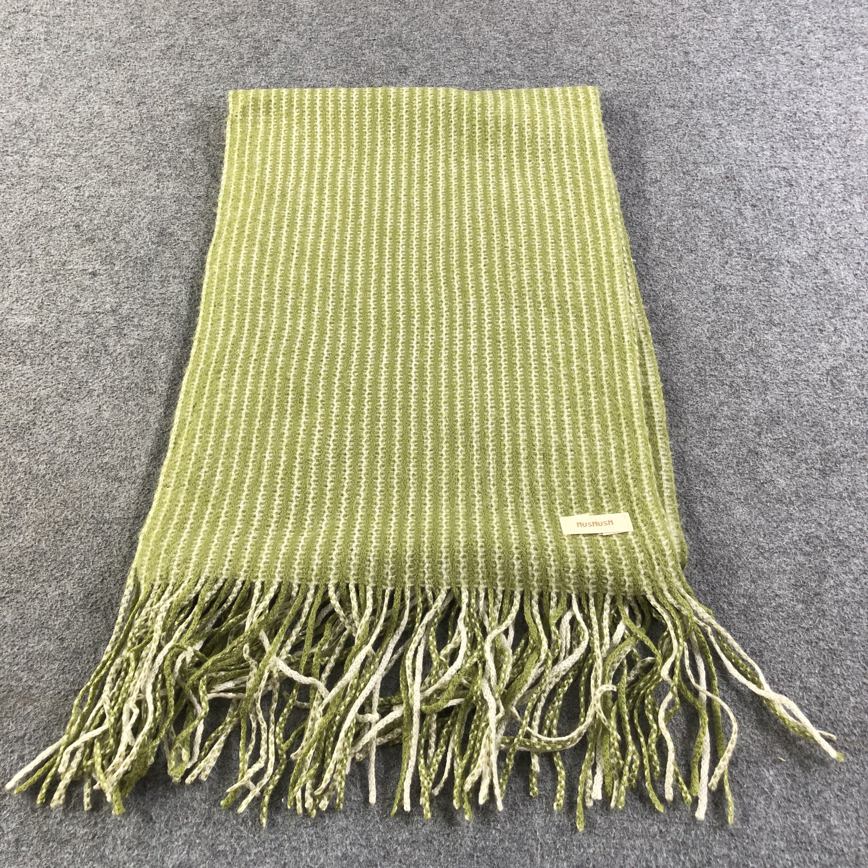 Vintage Hush Hush Wool Scarf Muffler V1223 Size ONE SIZE - 2 Thumbnail