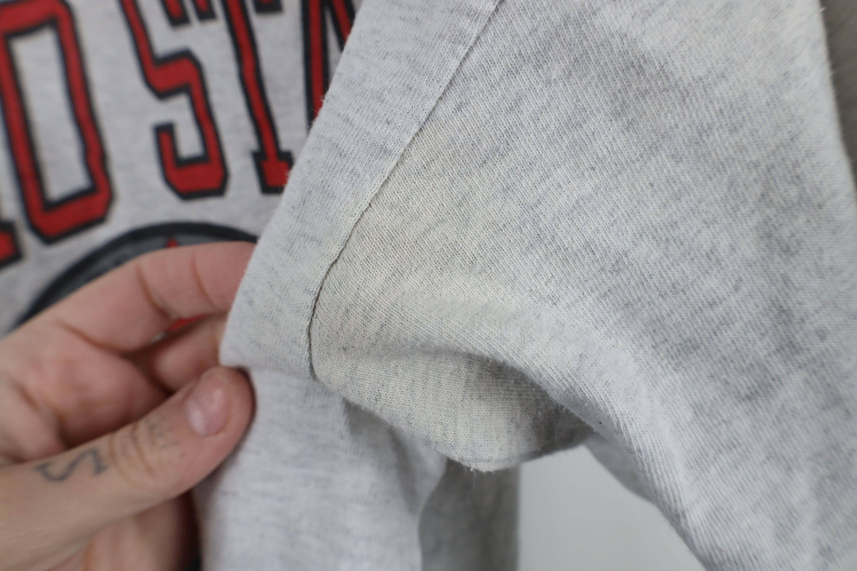 Vintage Vintage 90s Ohio State University Long Sleeve T-Shirt Gray Size US L / EU 52-54 / 3 - 8 Thumbnail