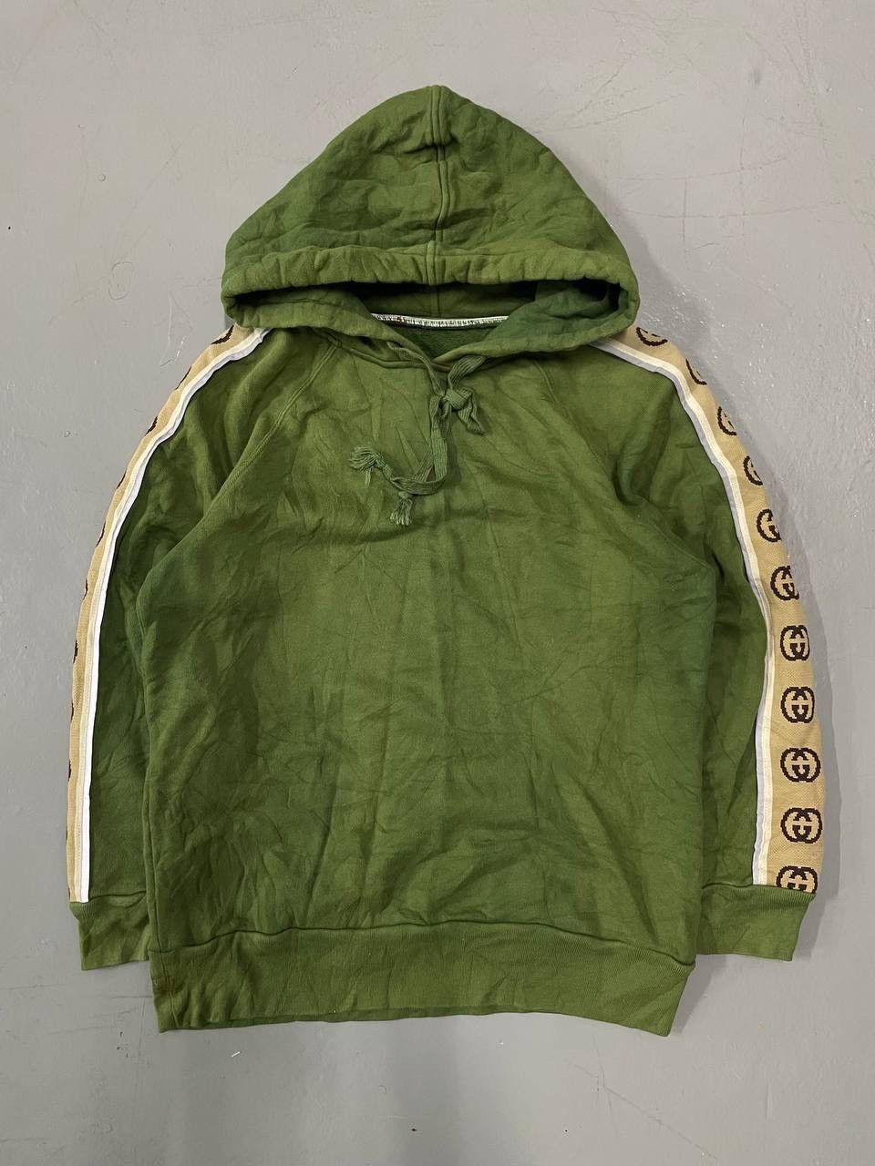 Gucci Gucci green cotton jersey hoodie. Reflective line Size US XXS / EU 40 - 9 Thumbnail