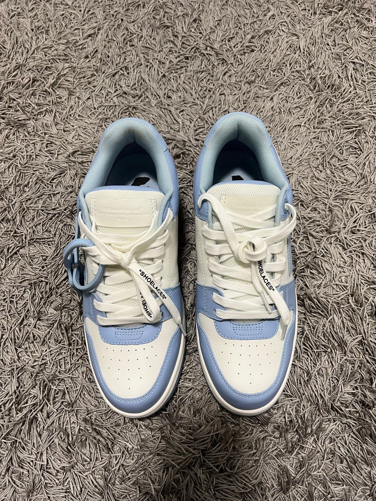 Off-White Off White Out Of Office Calf leather sneaker Size US 8.5 / EU 41-42 - 3 Thumbnail
