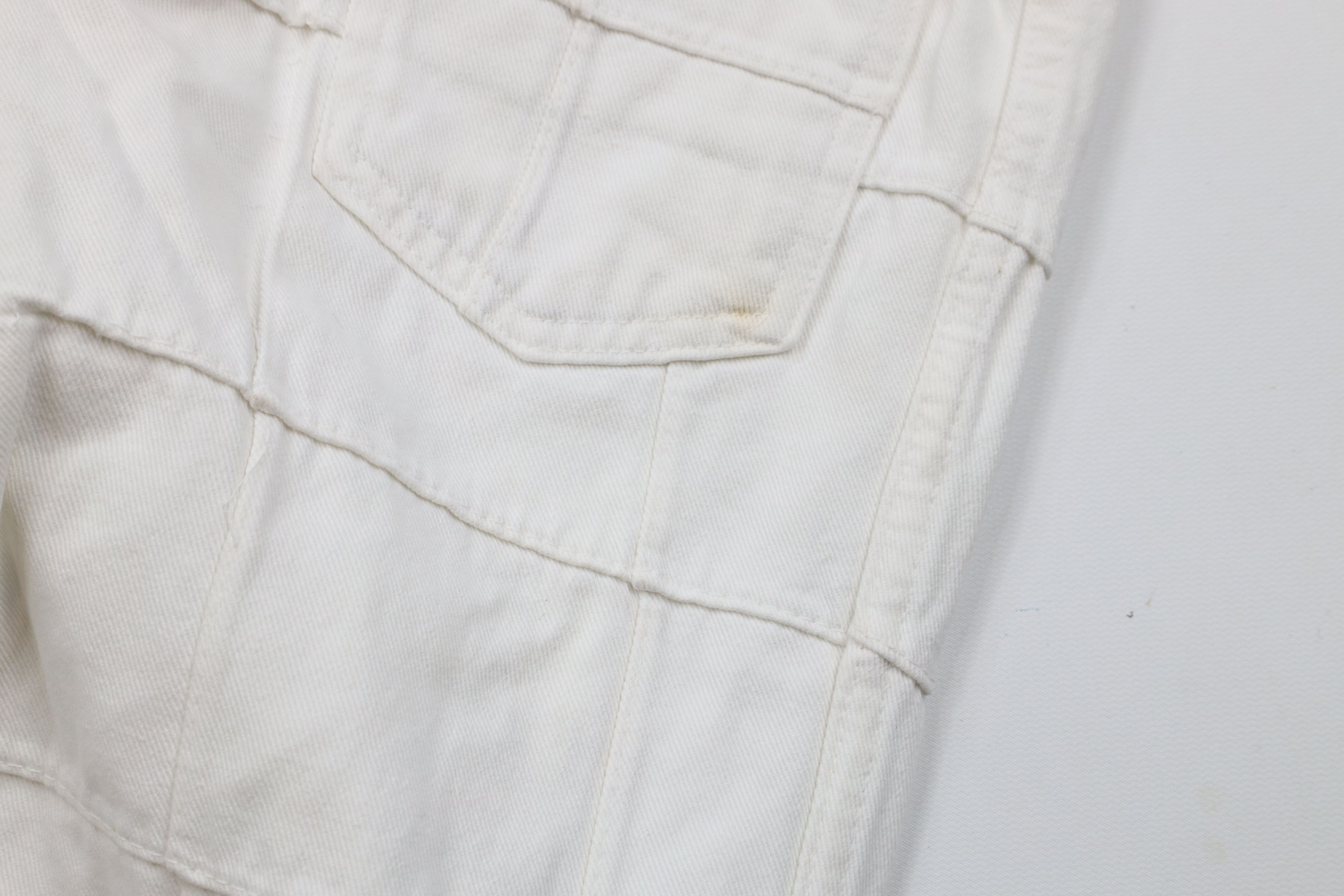 Vintage Vintage 70s Streetwear Patchwork Bell Bottoms Jeans White Size US 30 / EU 46 - 18 Thumbnail