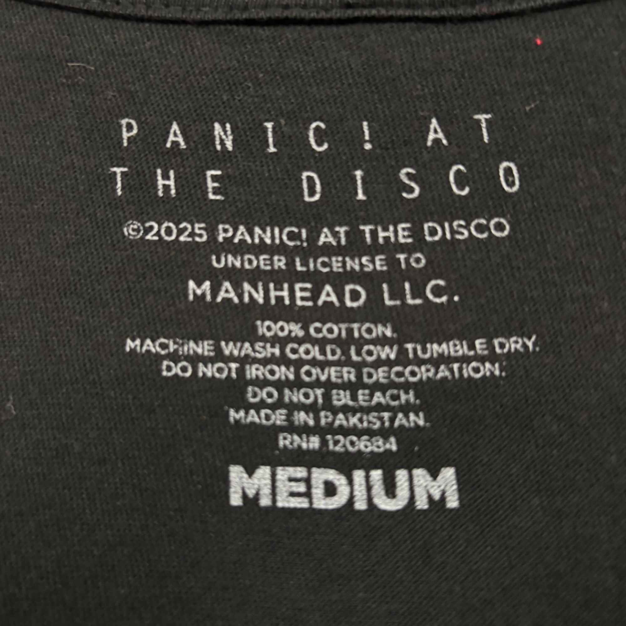 Band Tees Panic at the Disco Death of a Bachelor Album Cover Art Tee M Size US M / EU 48-50 / 2 - 4 Thumbnail