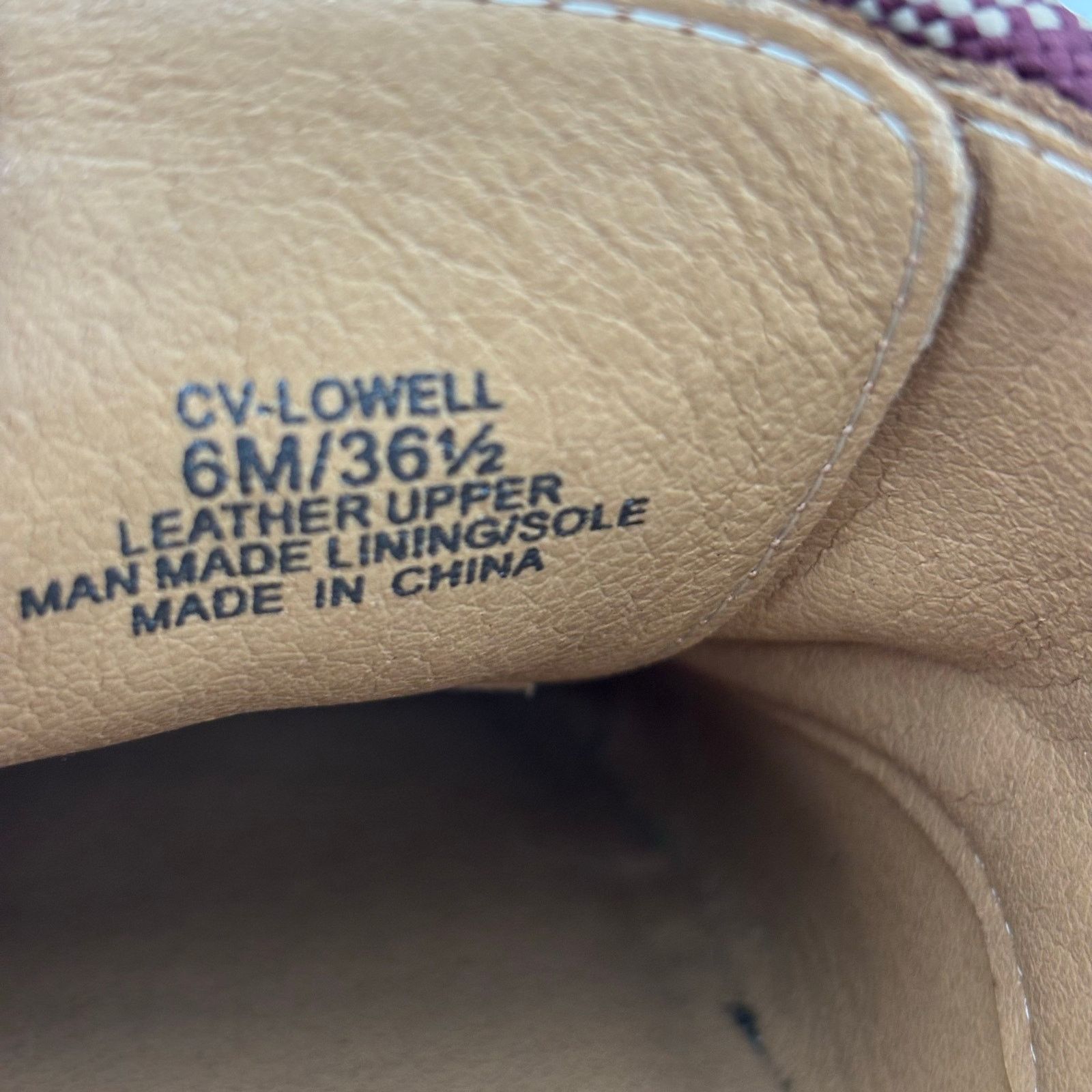 Other Crown Vintage Womens Sz 6 Lowell Oxford Suede Lace Up Size US 6 / IT 36 - 2 Thumbnail