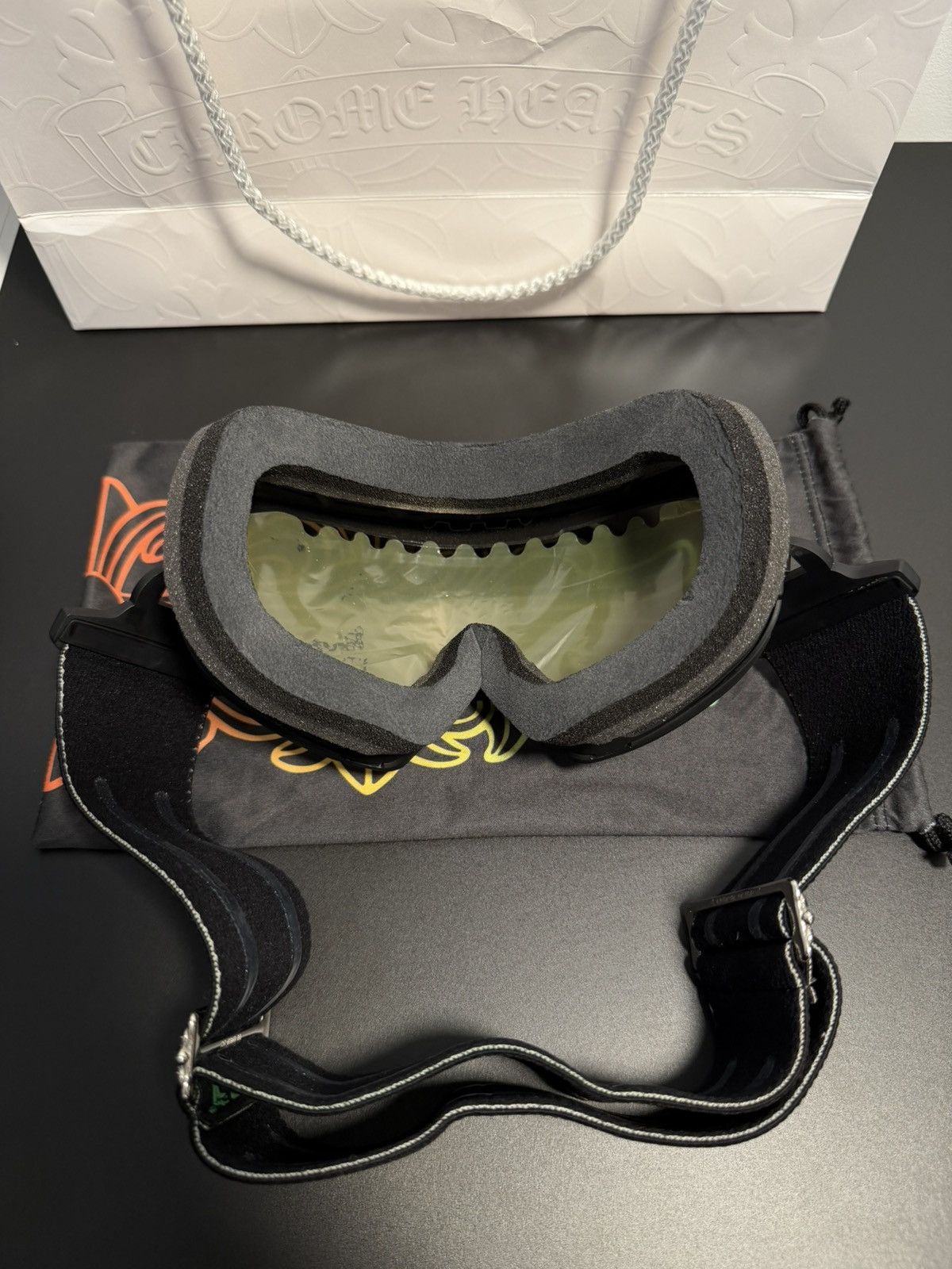 Chrome Hearts Chrome Hearts Silver Morning Ski Goggles Size ONE SIZE - 8 Thumbnail