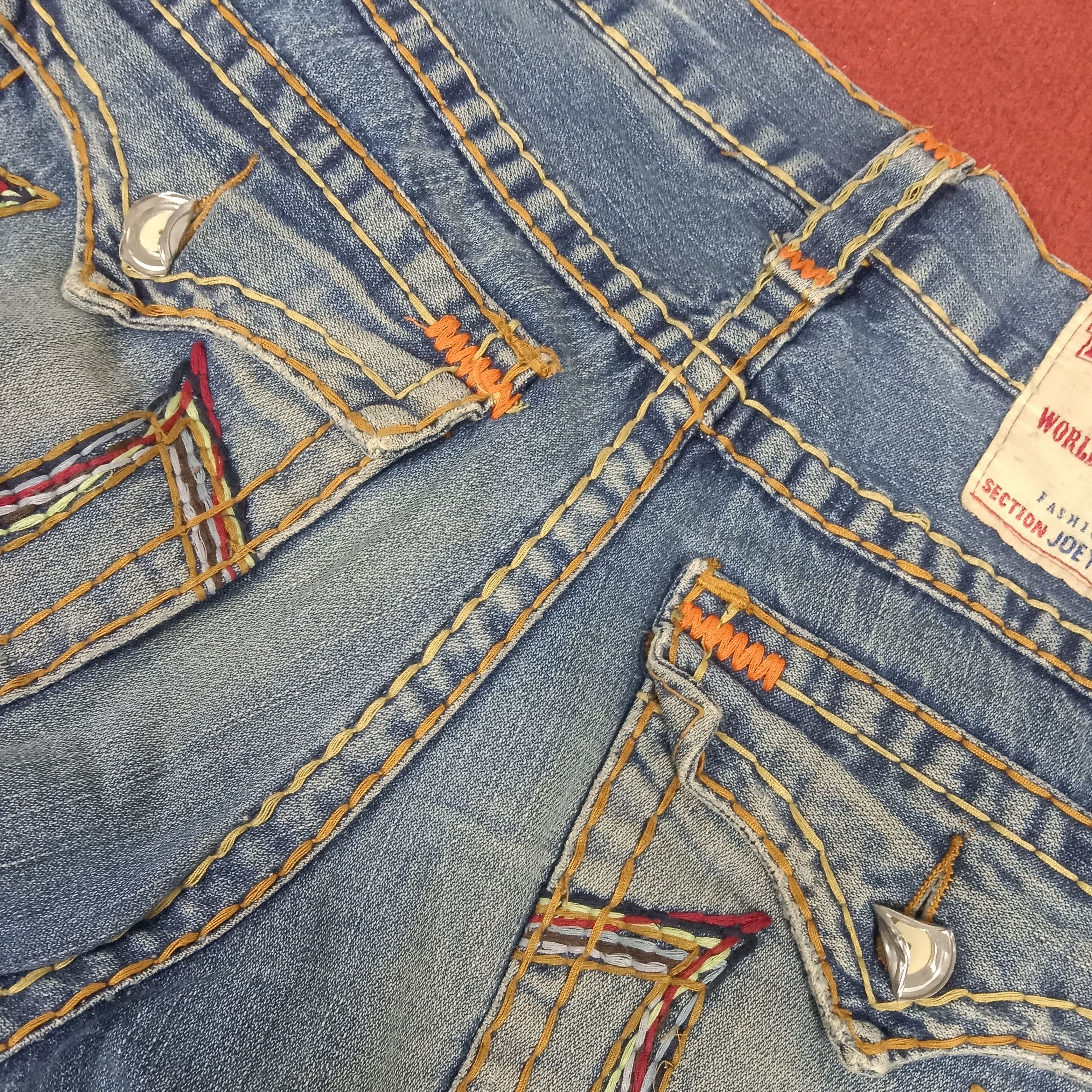 Vintage True Religion Jeans Streetwear Fashion Style Size US 34 / EU 50 - 16 Thumbnail