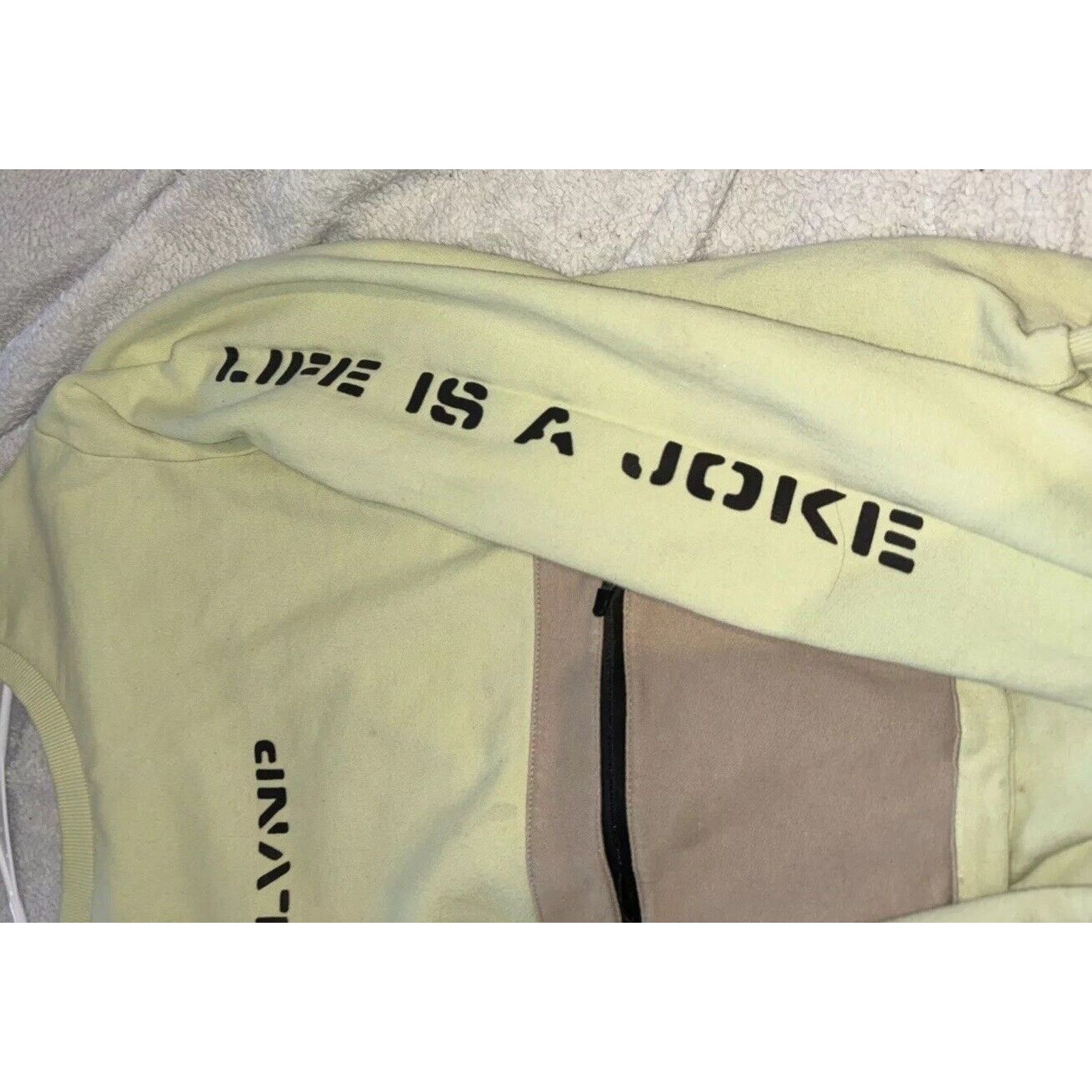 Eleven Paris Eleven Paris Sweater Sweatshirt Neon Pocket Graphic Pullover Size US M / EU 48-50 / 2 - 7 Thumbnail