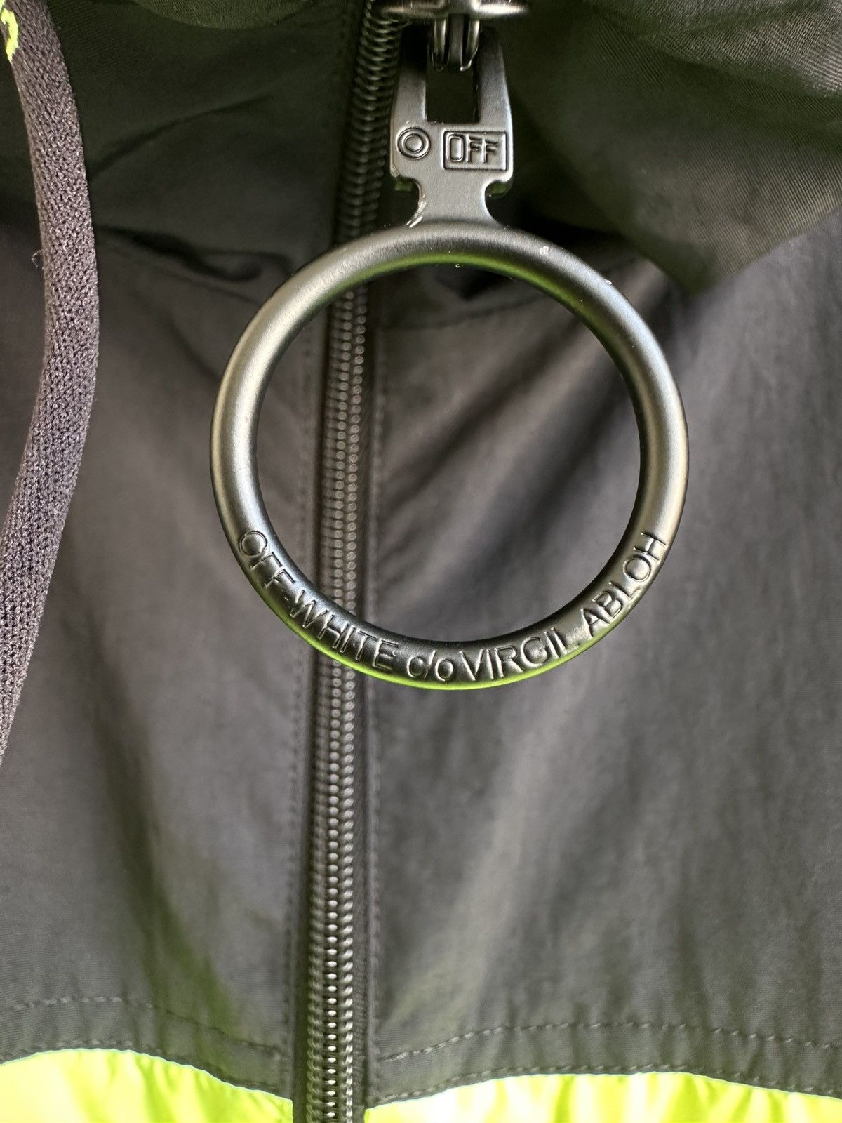 Off-White Off white oversized nylon windbreaker Size US S / EU 44-46 / 1 - 4 Thumbnail