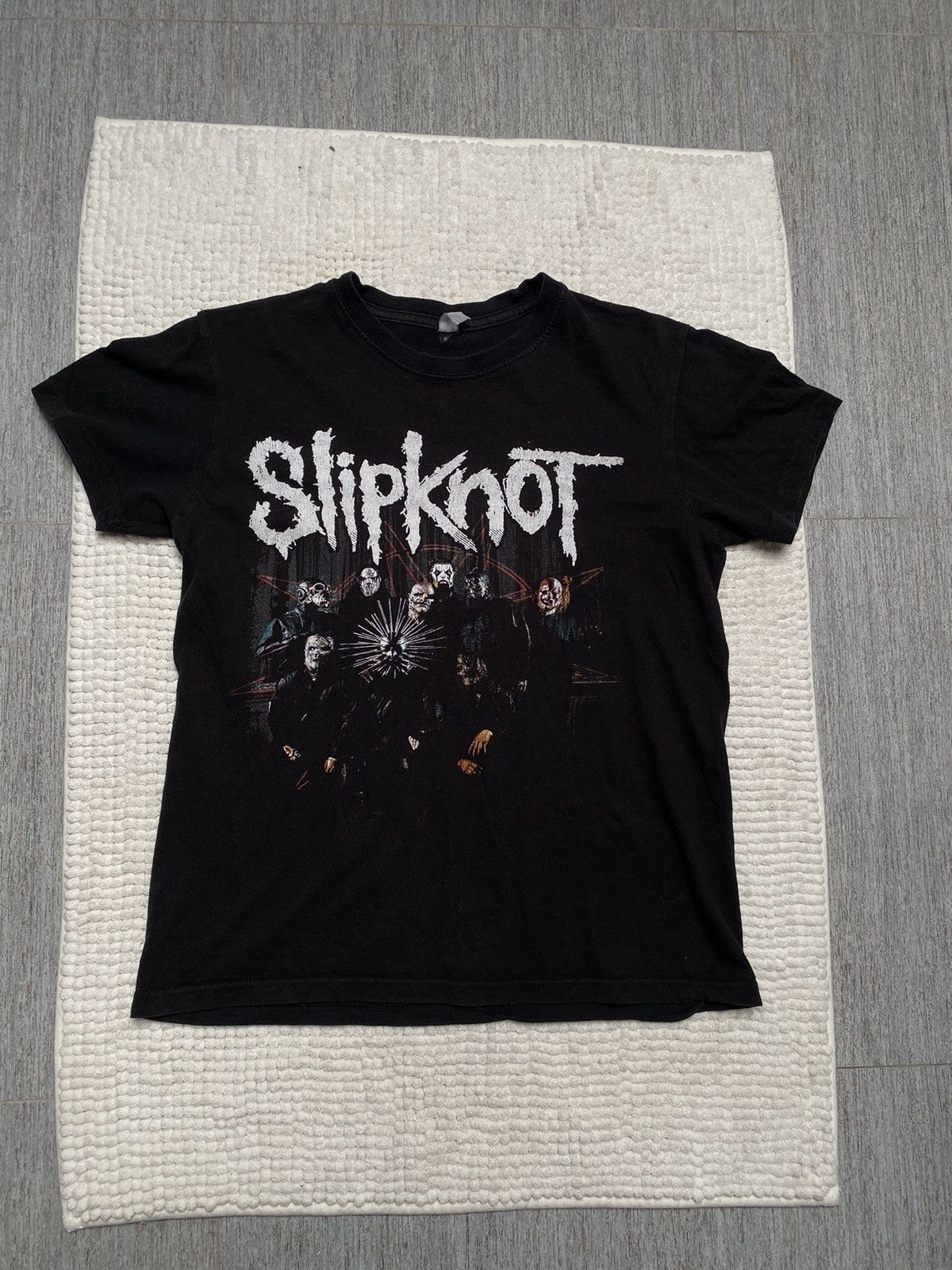 Band Tees × Slipknot Slipknot Prepare For Hell Tour Tee Vintage y2k 2014 - 2015 Size US S / EU 44-46 / 1 - 19 Thumbnail