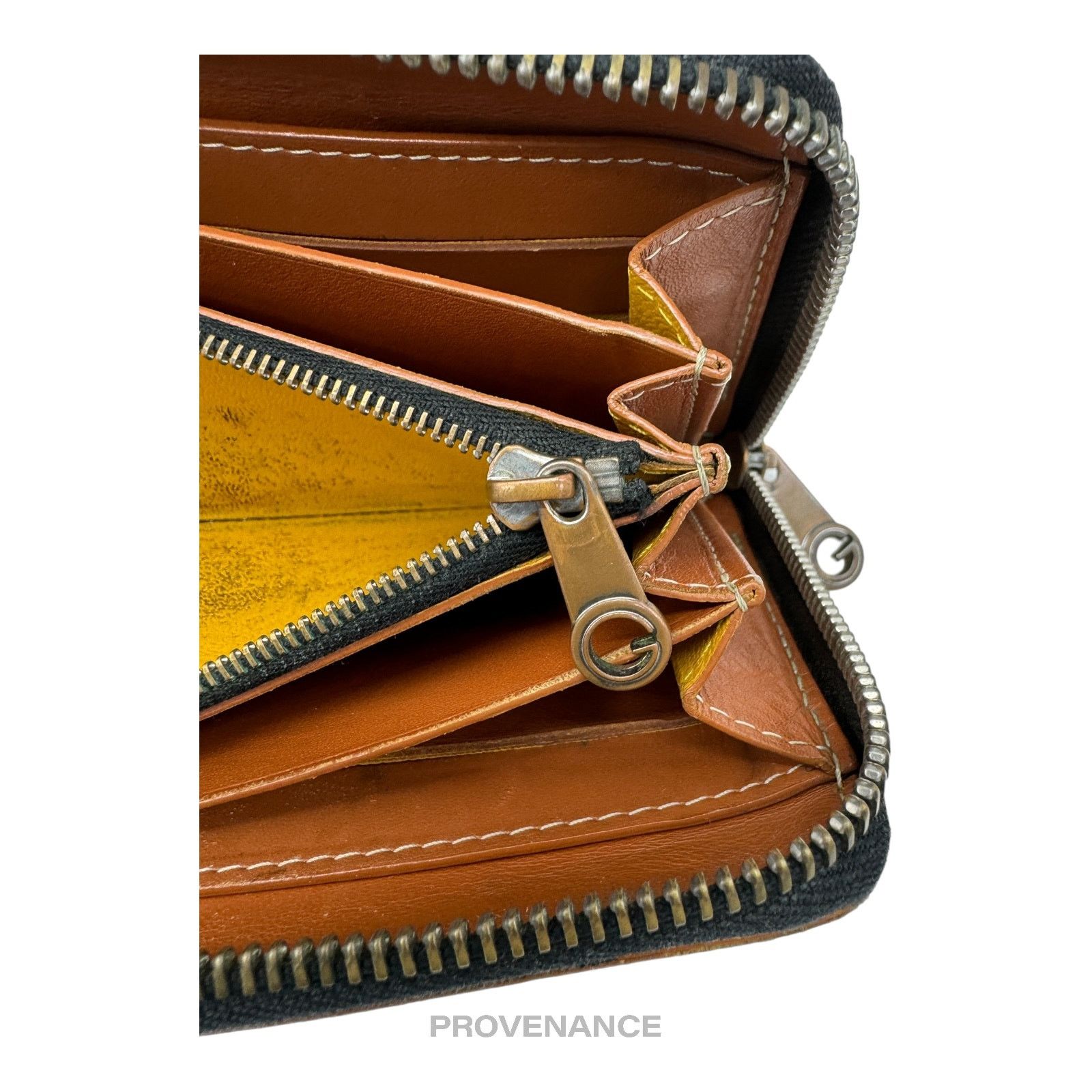 Goyard 🔴 Goyard Matignon Long Zipped Wallet - Black/Tan Size ONE SIZE - 9 Thumbnail