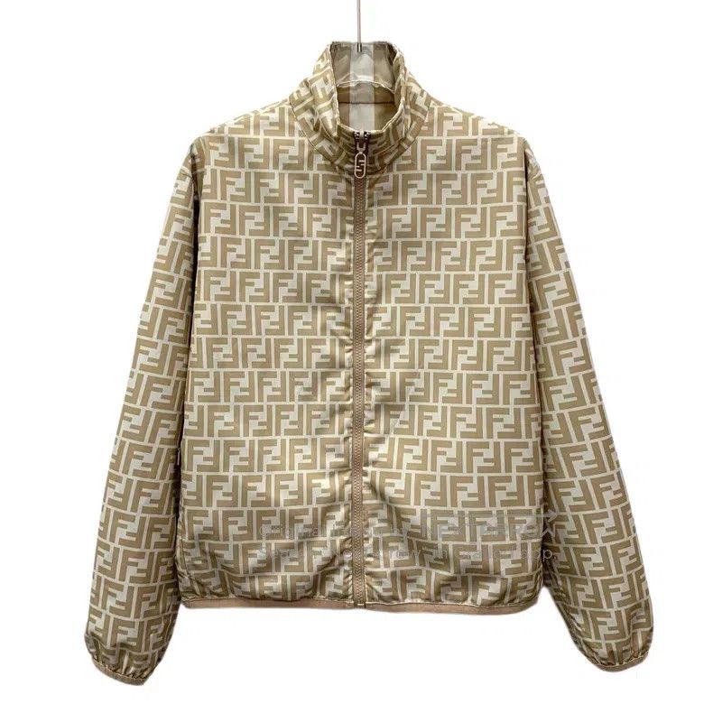 Fendi Fendi 24 Model Color-Blocked Old Logo Print Two-Sided Zipp Size XS / US 0-2 / IT 36-38 - 1 Thumbnail